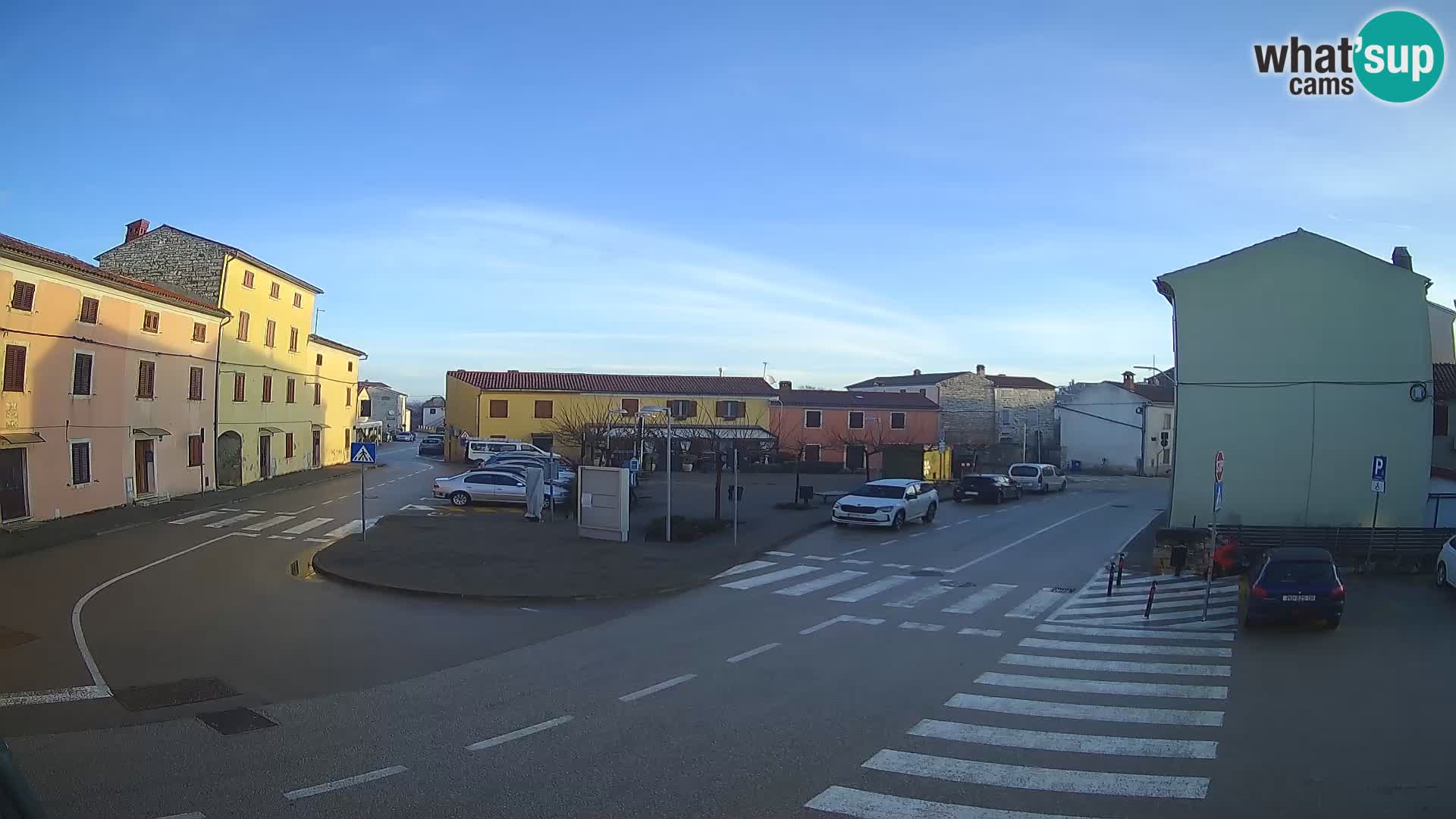 Bale, webcam de la plaza La Musa – Istria – Croacia