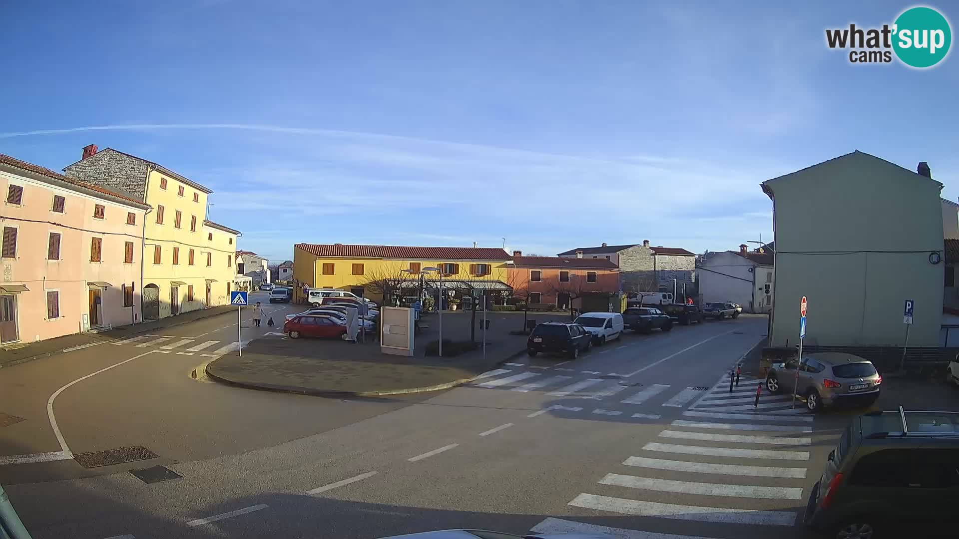 Bale, webcam de la plaza La Musa – Istria – Croacia