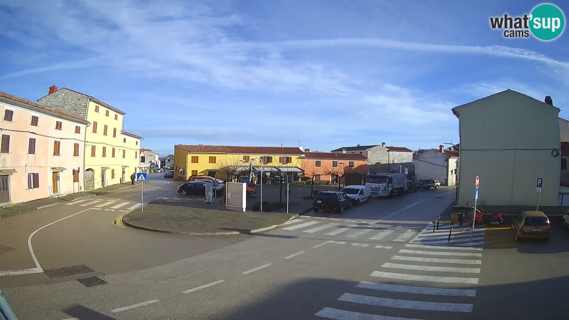 Webcam Valle, piazza La Musa – Istria – Croazia