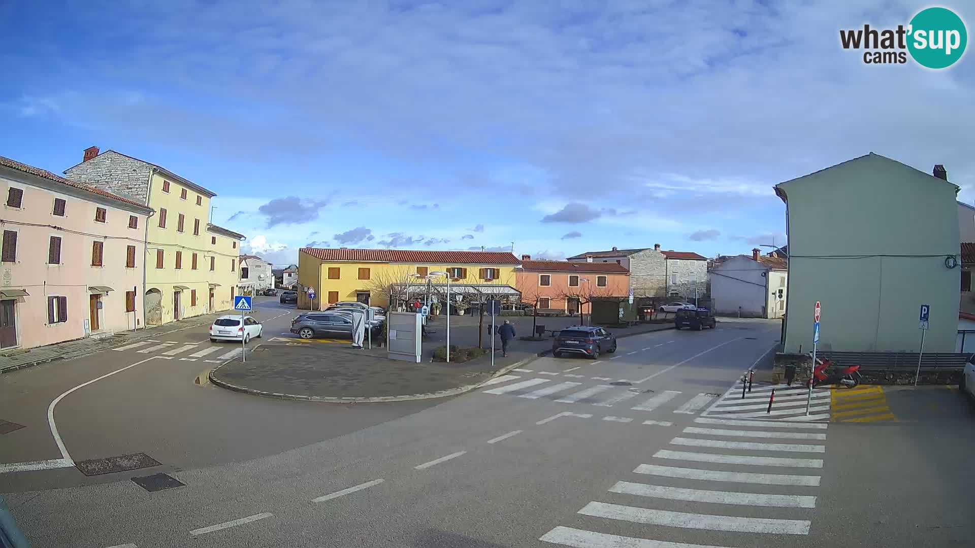 Bale, webcam de la place La Musa – Istrie – Croatie