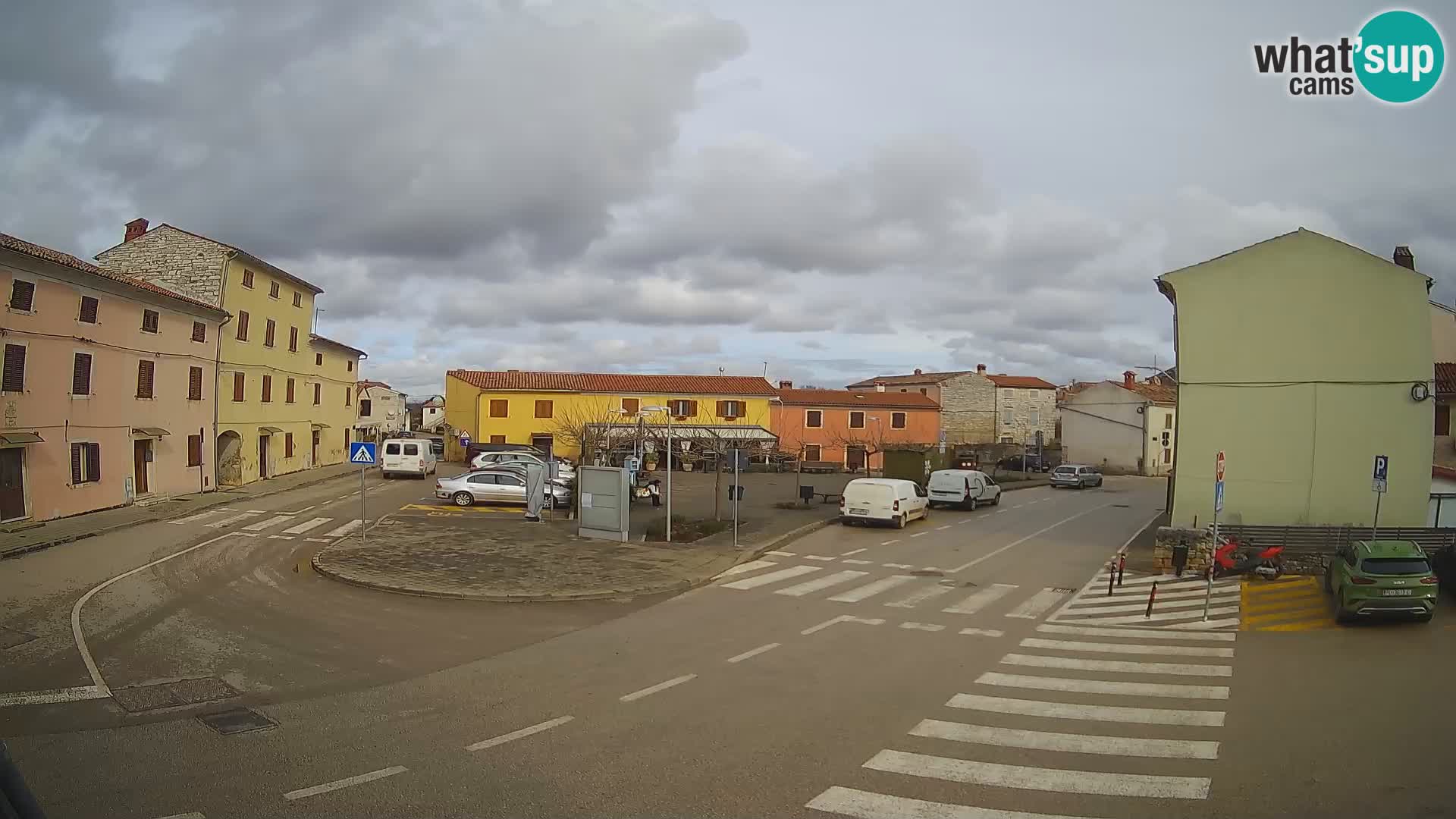 Bale, webcam de la plaza La Musa – Istria – Croacia