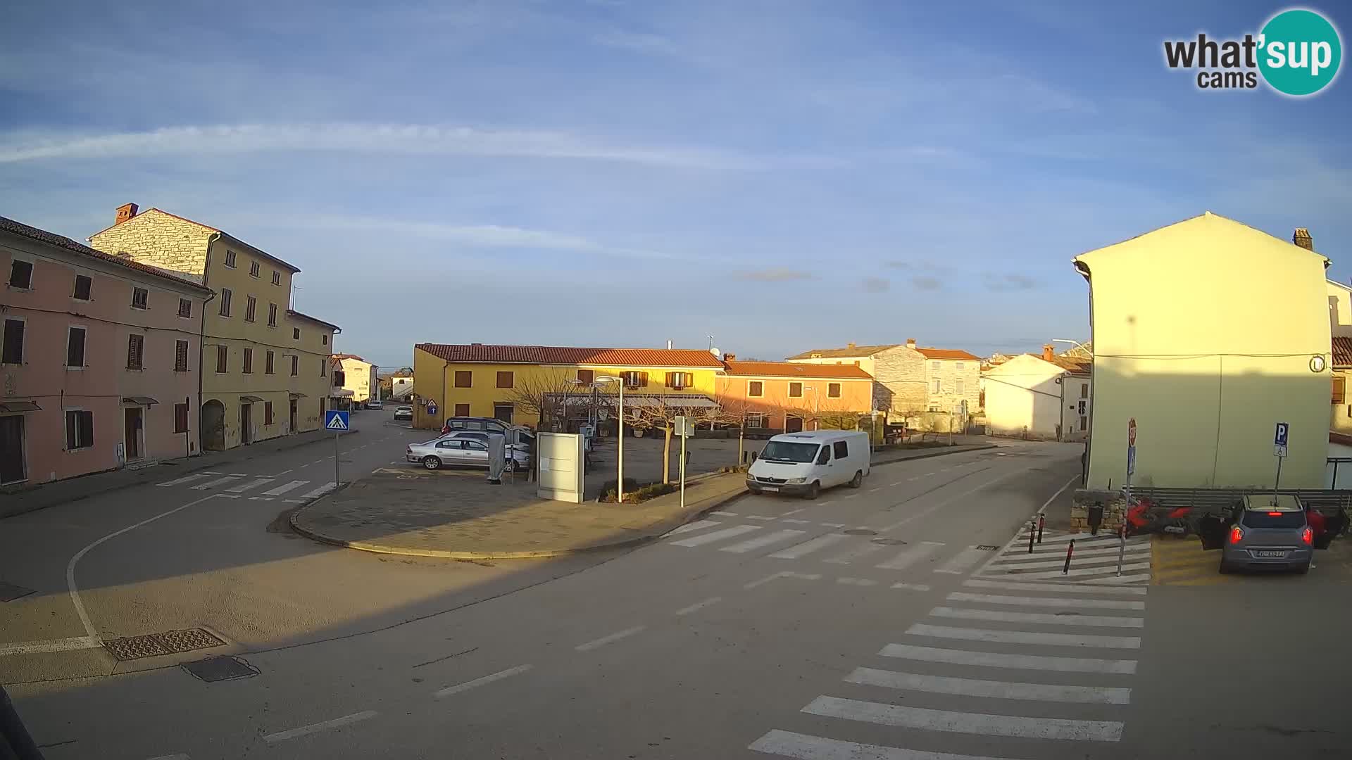 Bale, webcam de la plaza La Musa – Istria – Croacia