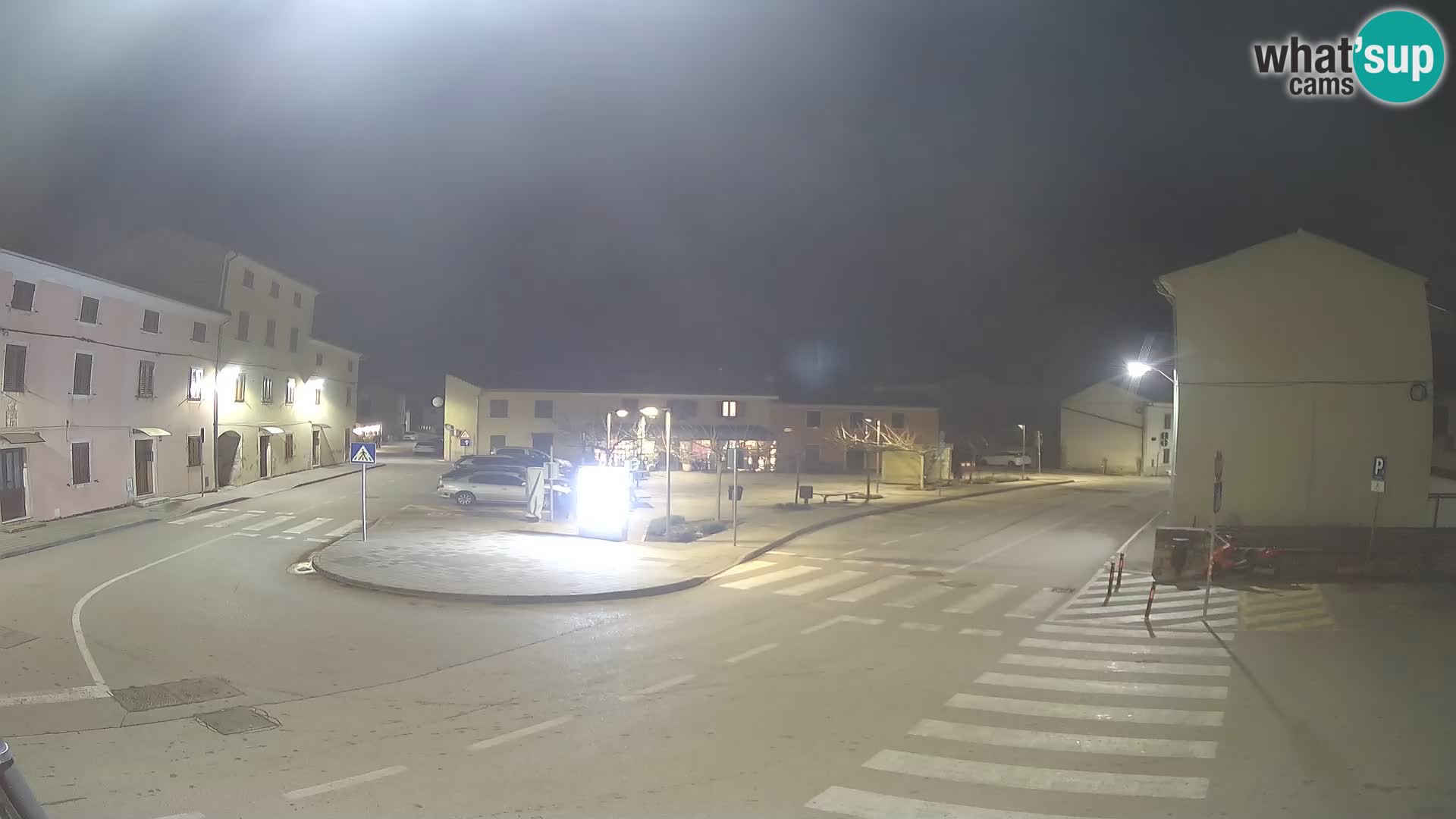 Bale, webcam de la place La Musa – Istrie – Croatie