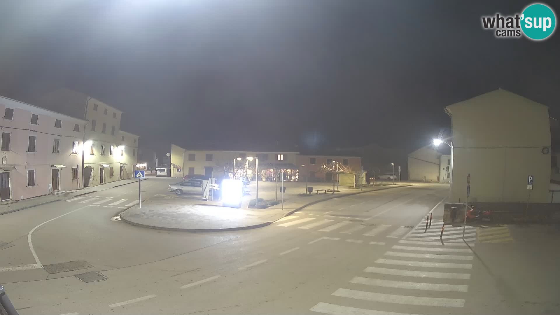 Bale, webcam de la place La Musa – Istrie – Croatie