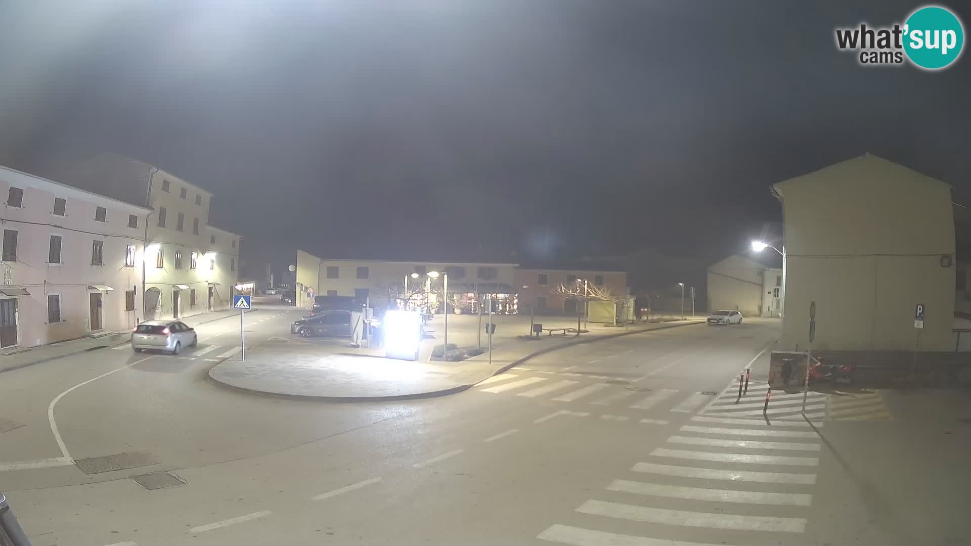 Bale, webcam de la place La Musa – Istrie – Croatie