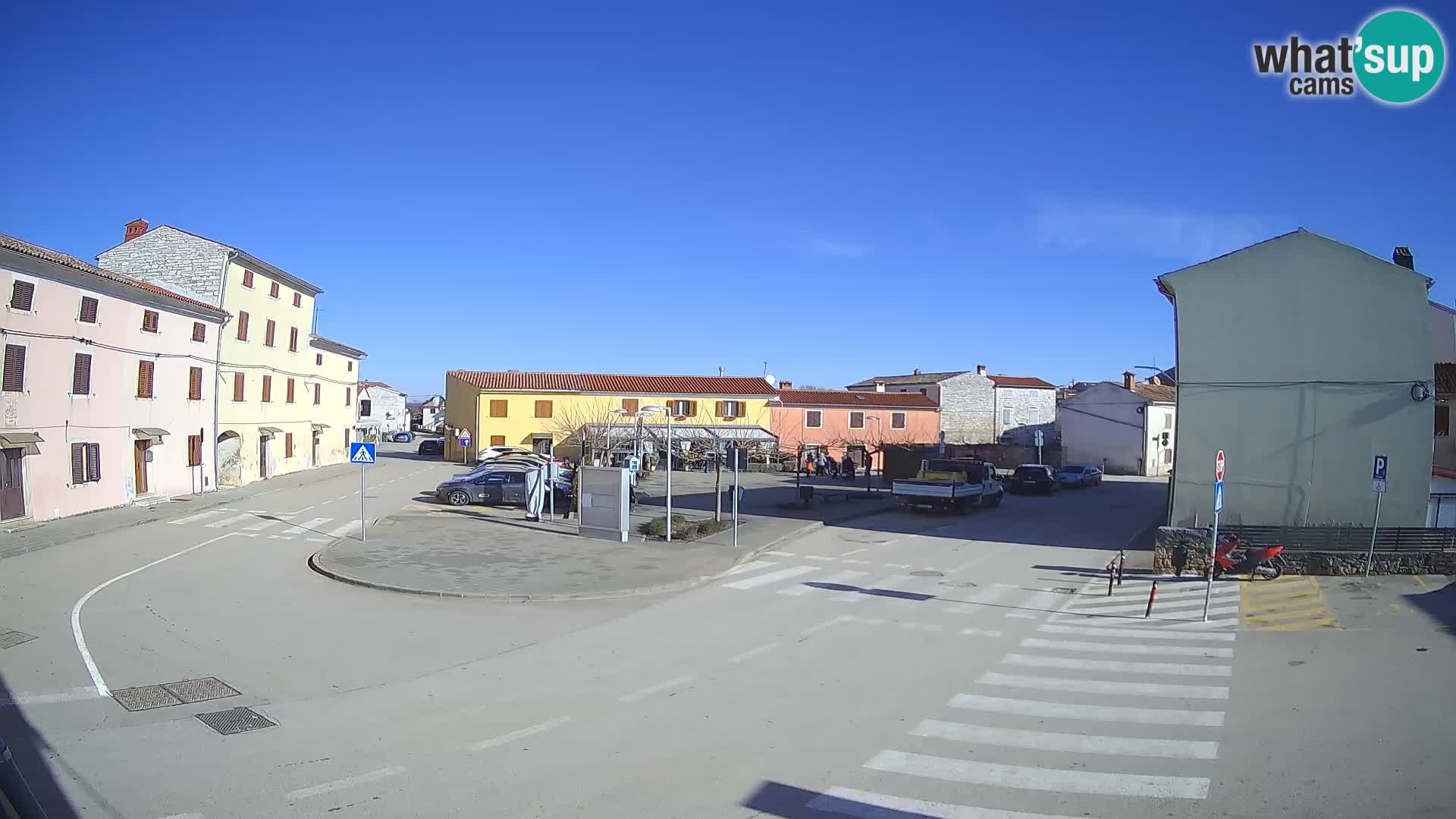 Bale Trg La Musa webcam – Istria – Croatia