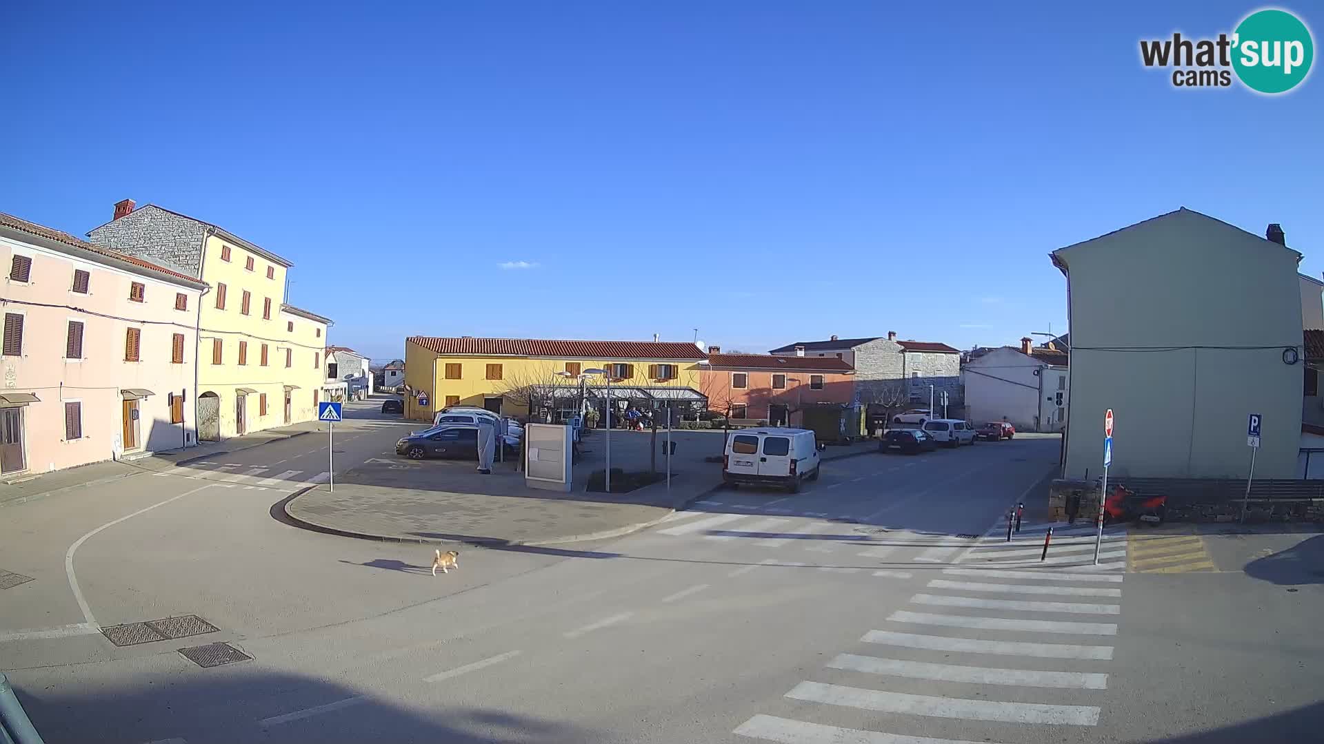 Webcam Valle, piazza La Musa – Istria – Croazia