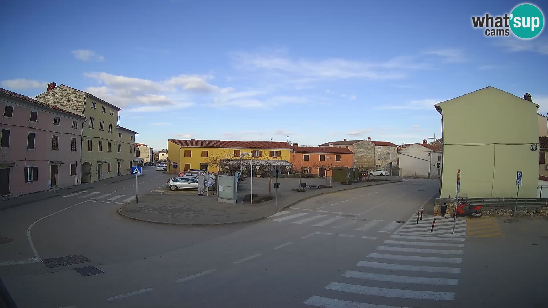 Bale, webcam de la place La Musa – Istrie – Croatie