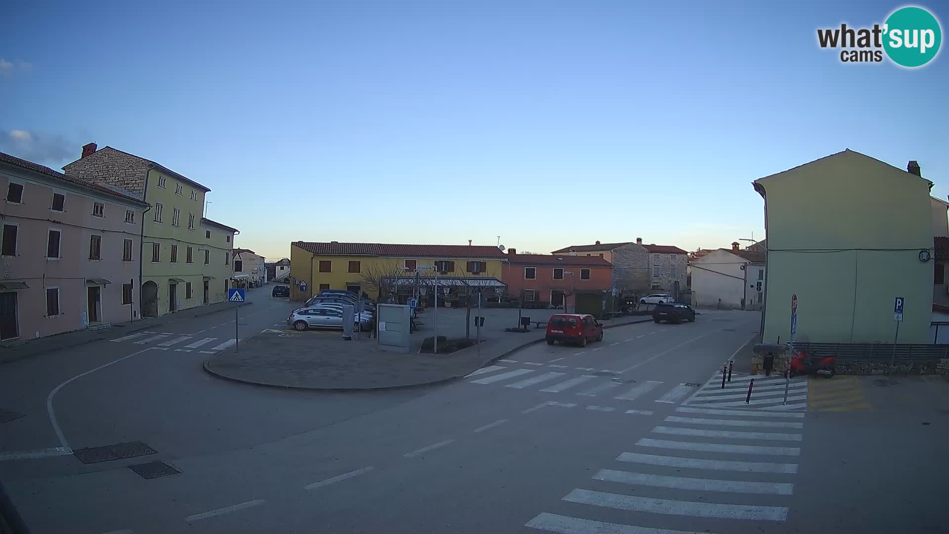 Bale Trg La Musa webcam – Istria – Croatia