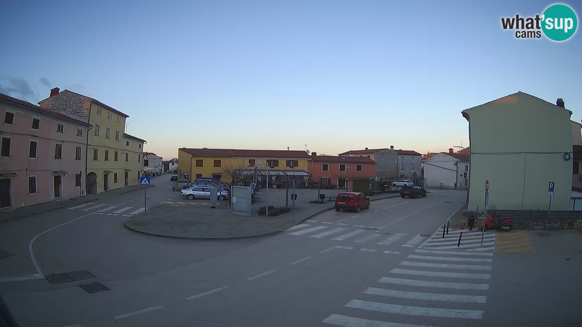 Bale, webcam de la plaza La Musa – Istria – Croacia