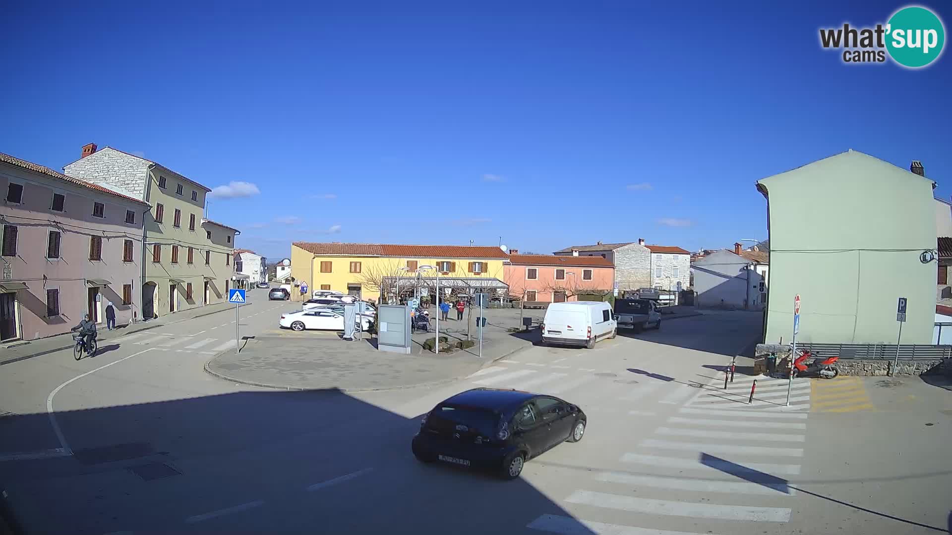 Bale Trg La Musa webcam – Istria – Croatia
