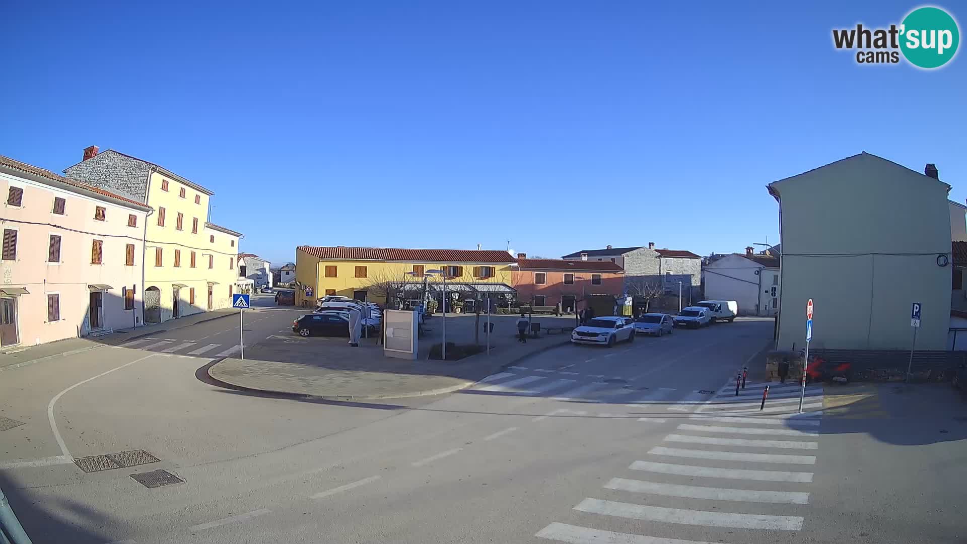 Bale Trg La Musa webcam – Istria – Croatia