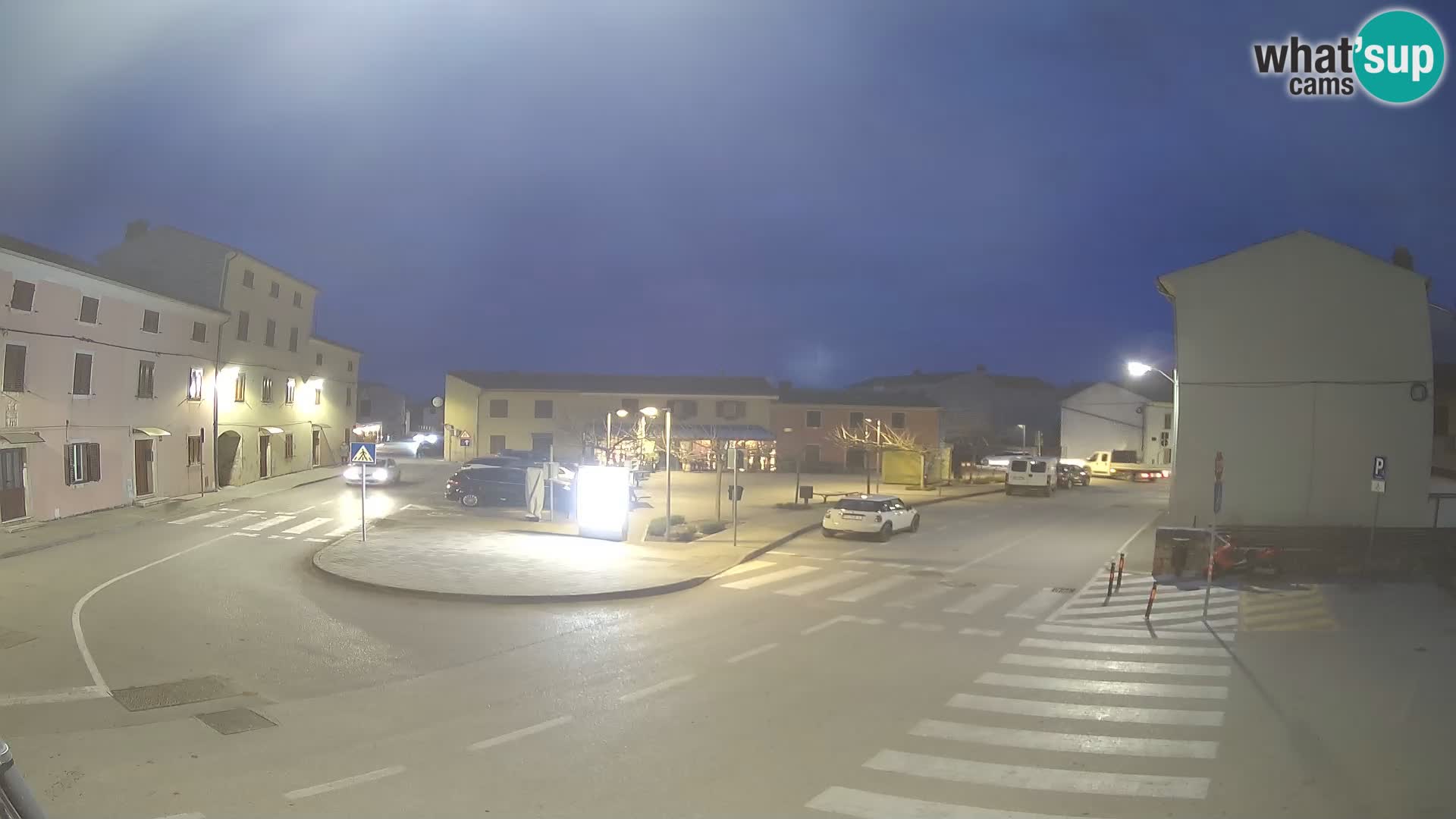 Bale, webcam de la plaza La Musa – Istria – Croacia