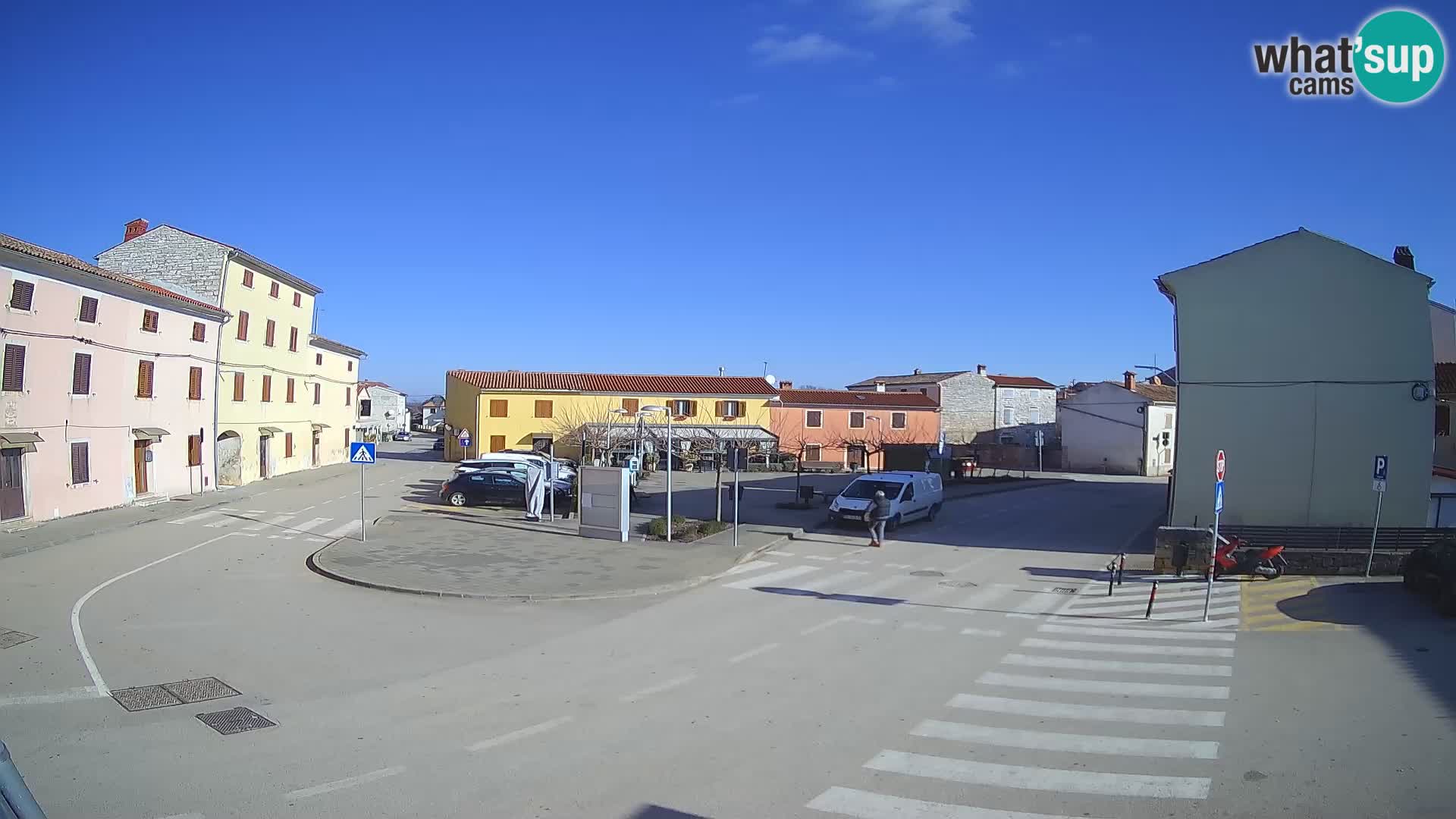 Webcam Valle, piazza La Musa – Istria – Croazia