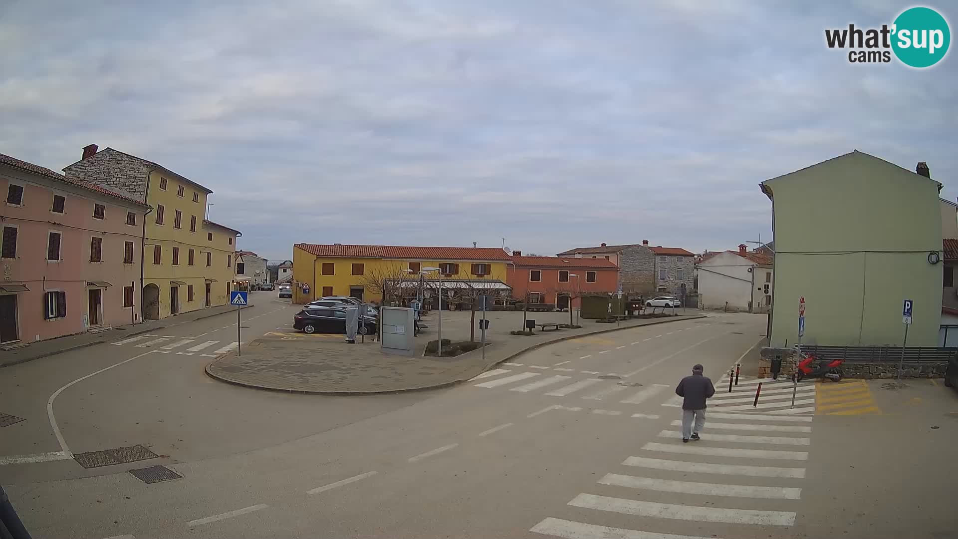 Bale, webcam de la plaza La Musa – Istria – Croacia