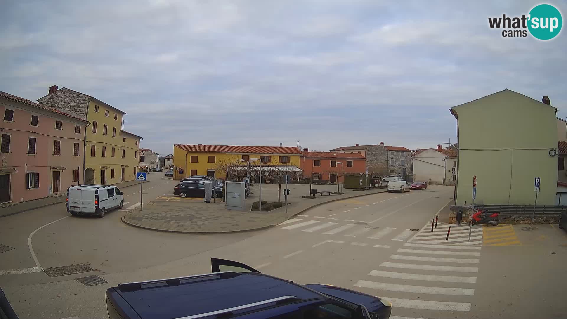 Bale, webcam de la plaza La Musa – Istria – Croacia