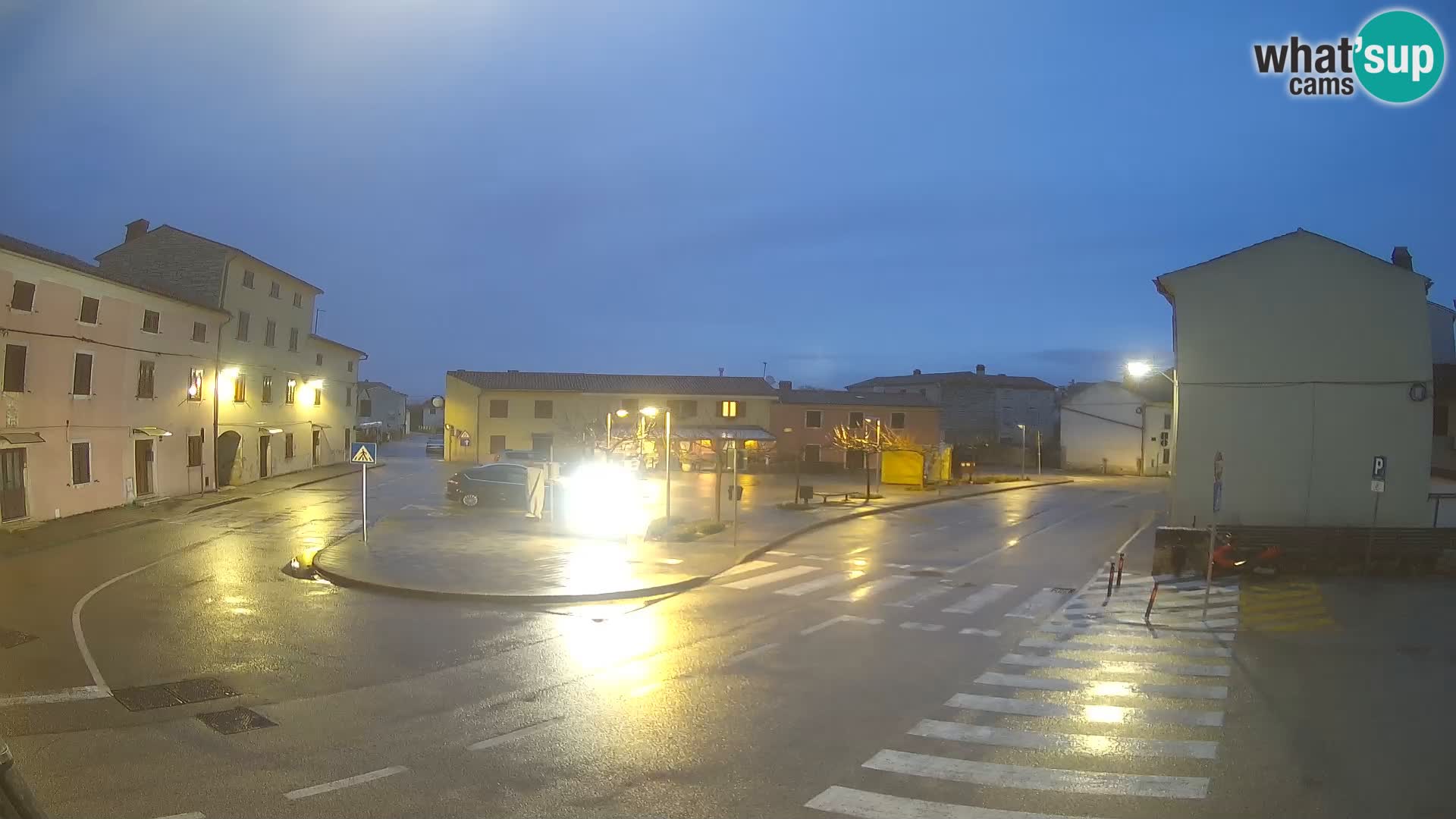 Bale, webcam de la plaza La Musa – Istria – Croacia