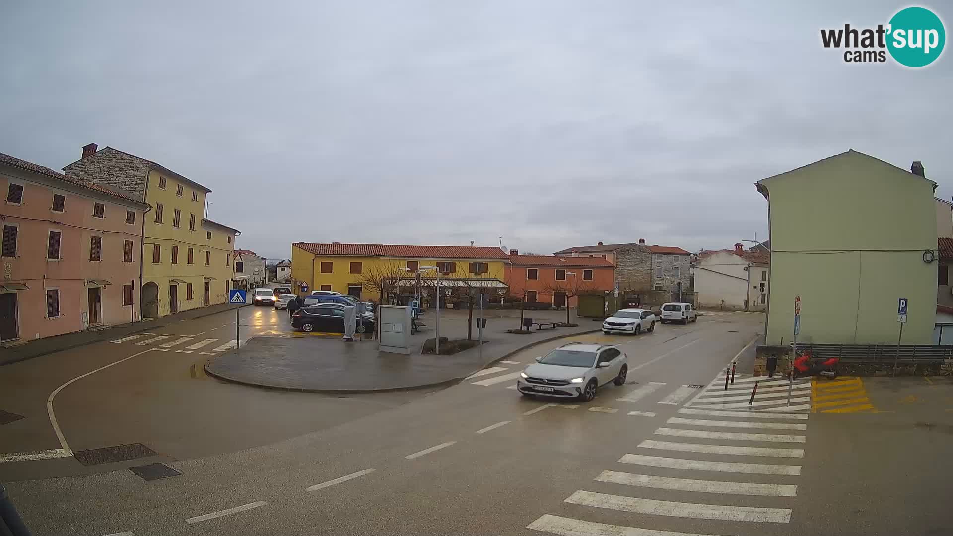 Bale, webcam de la plaza La Musa – Istria – Croacia