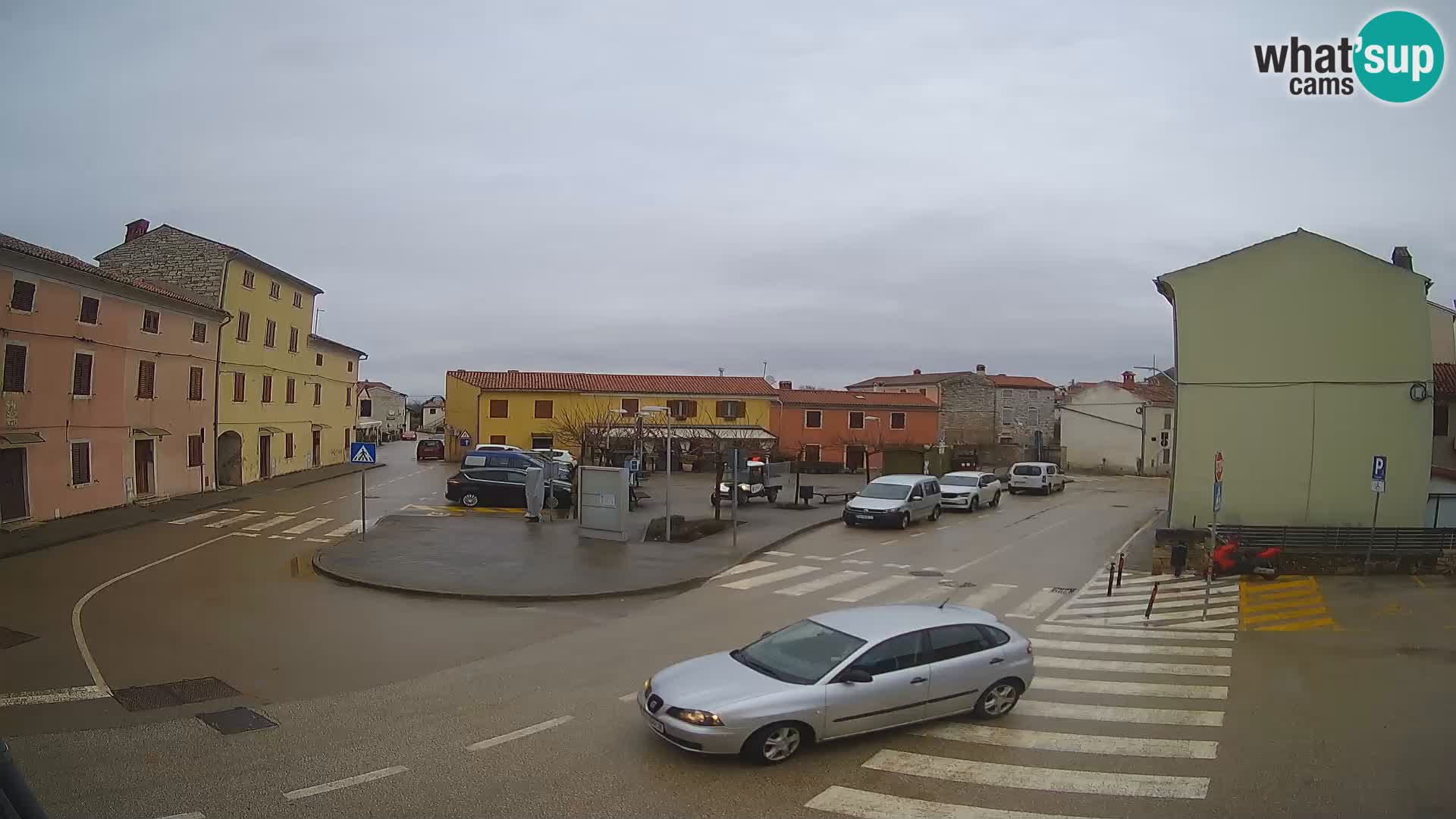 Bale, webcam de la plaza La Musa – Istria – Croacia