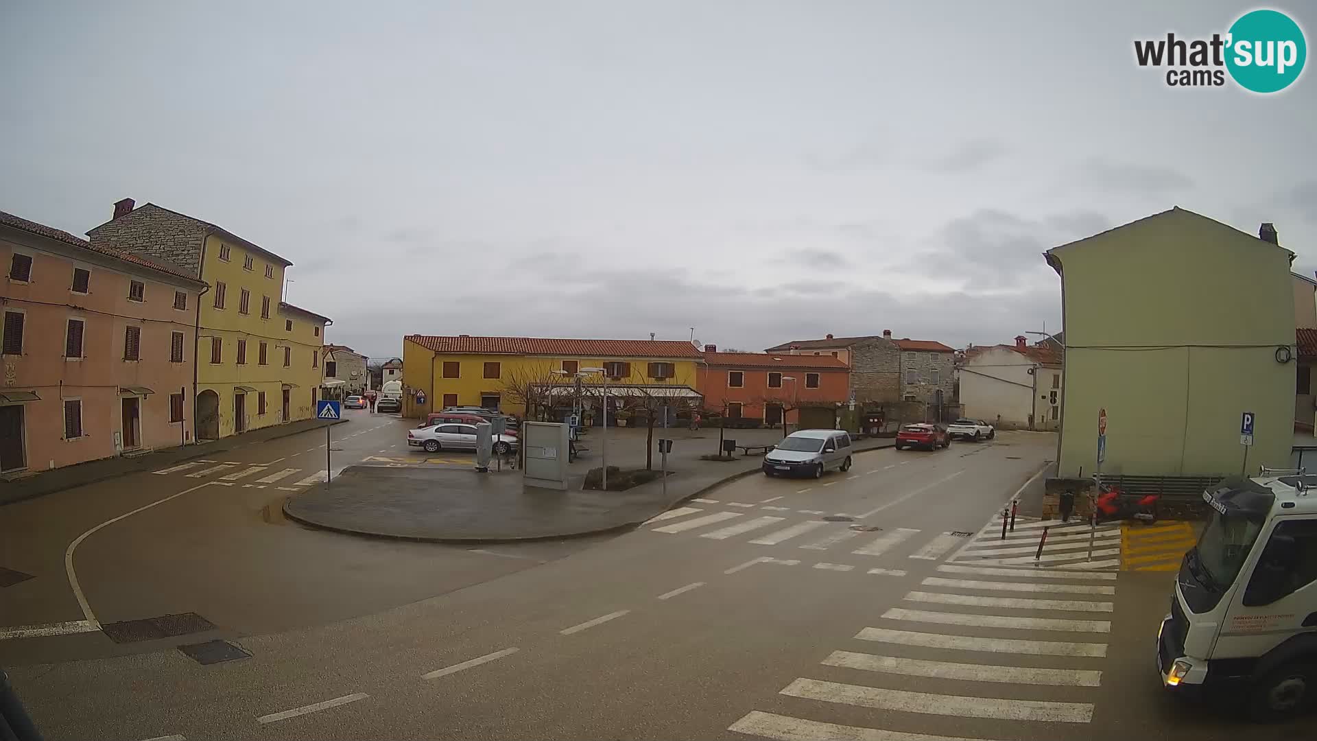 Bale, webcam de la plaza La Musa – Istria – Croacia