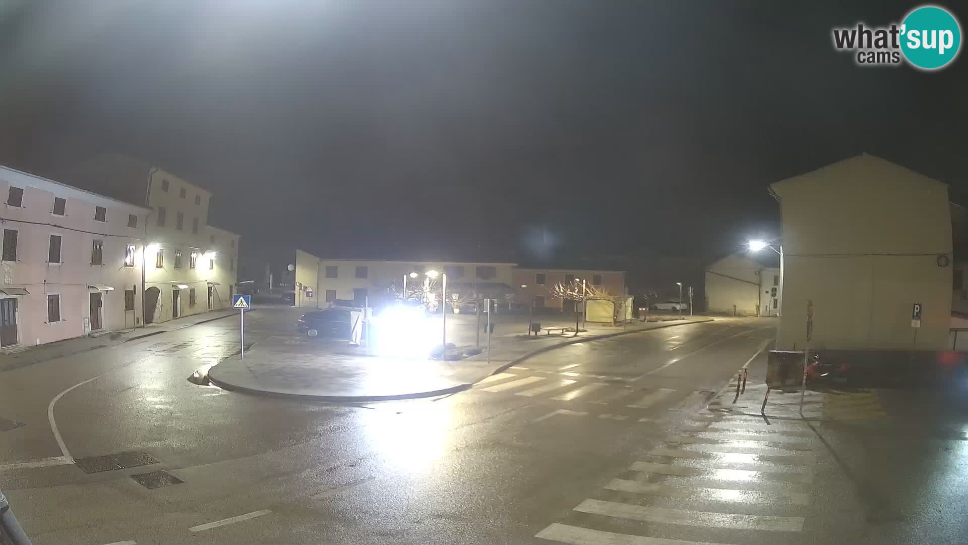 Bale, webcam de la place La Musa – Istrie – Croatie