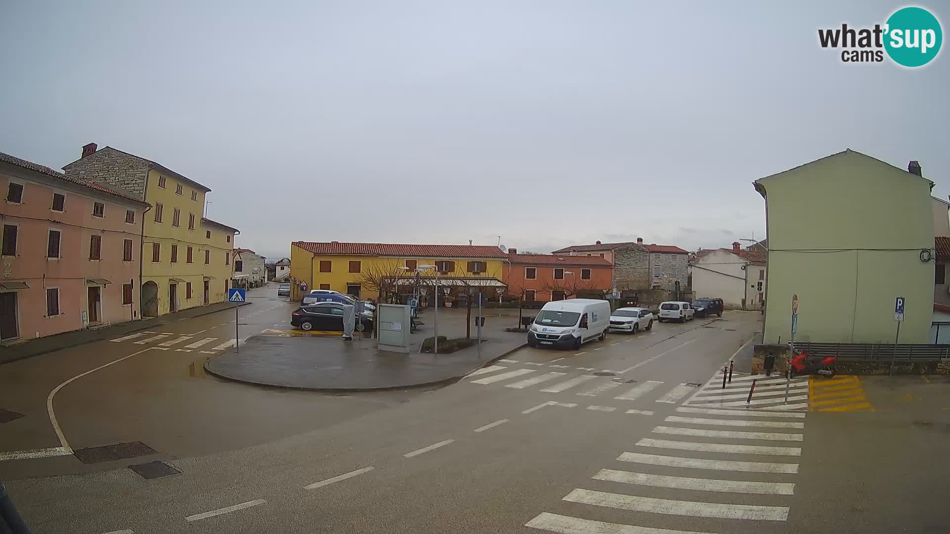 Bale, webcam de la place La Musa – Istrie – Croatie