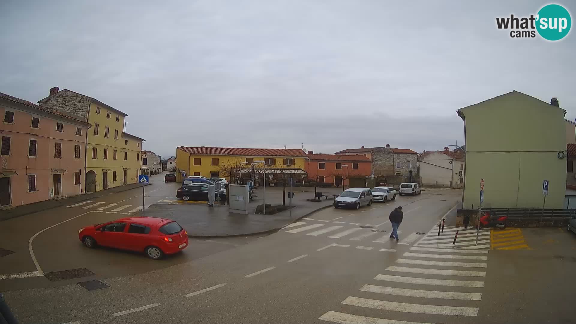 Bale, webcam de la place La Musa – Istrie – Croatie