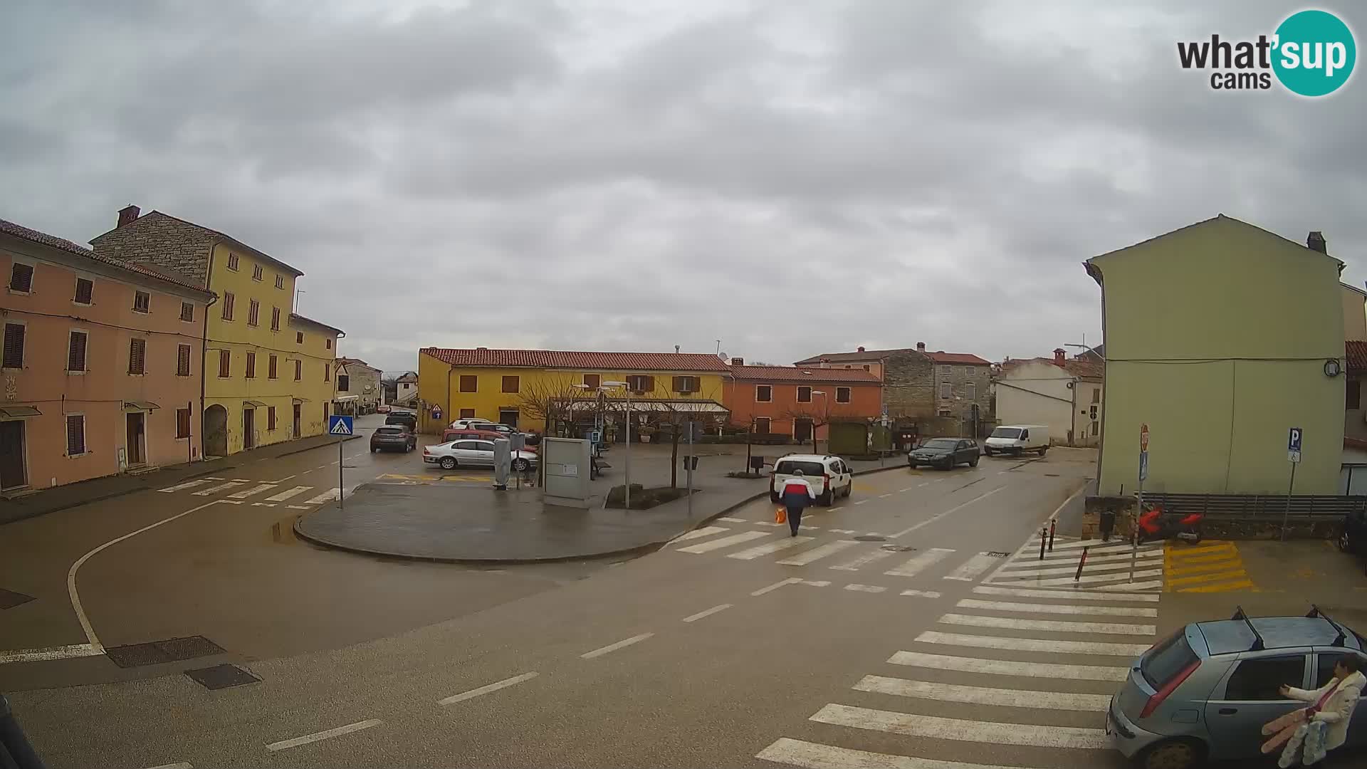 Bale, webcam de la plaza La Musa – Istria – Croacia