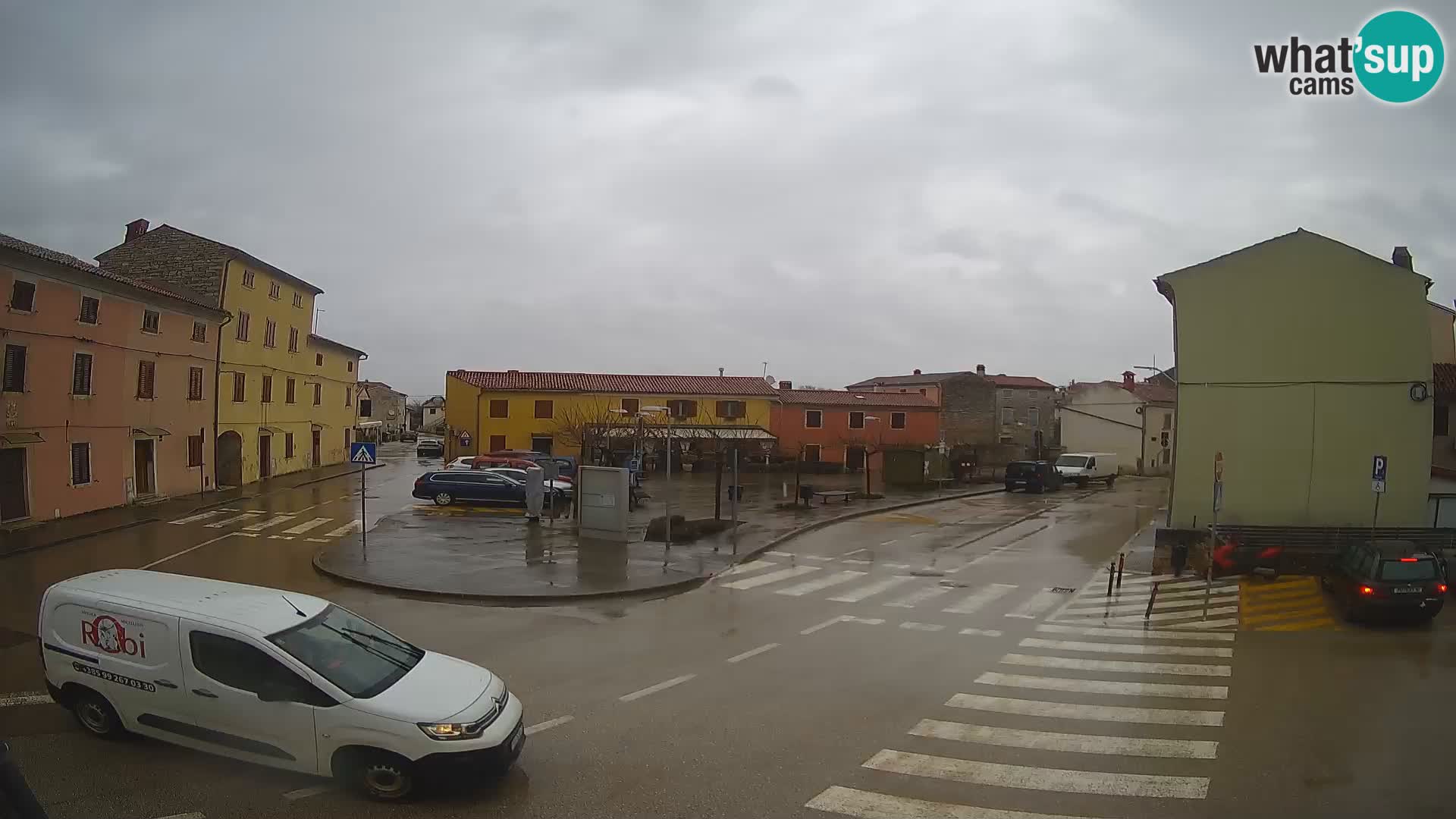 Bale, webcam de la plaza La Musa – Istria – Croacia