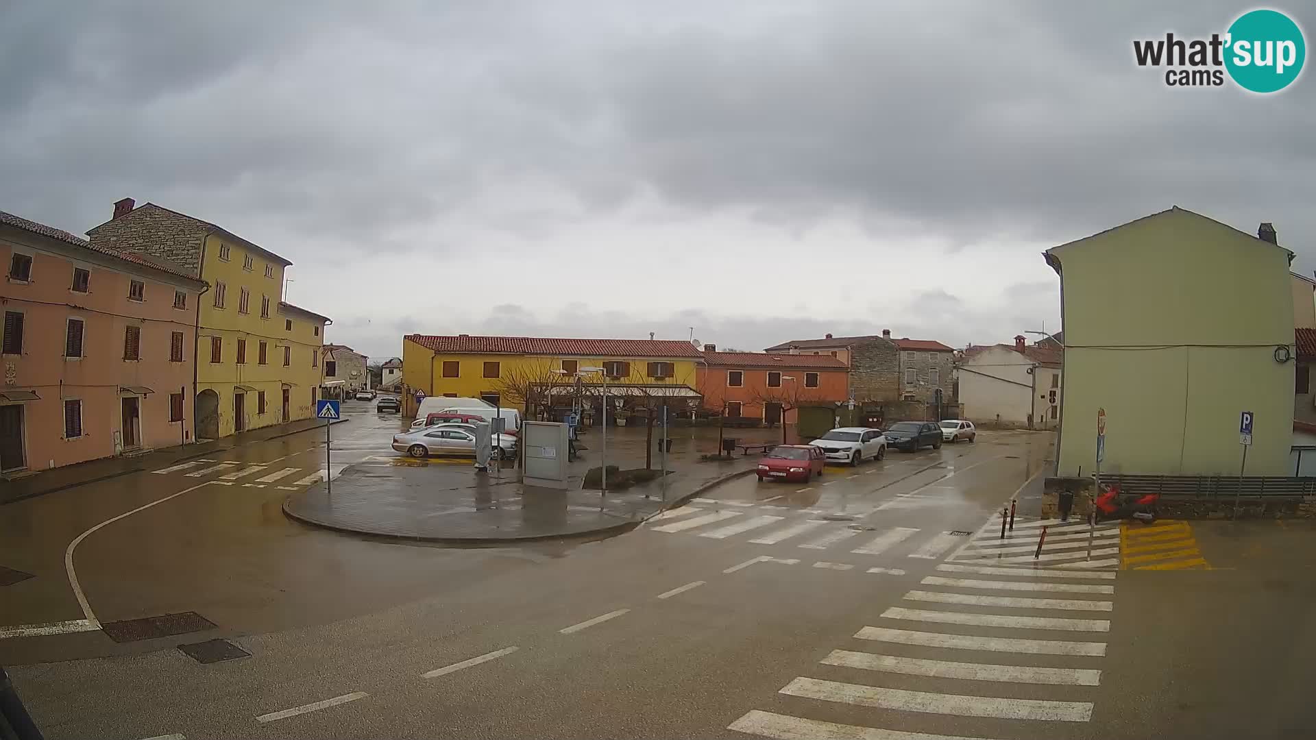 Bale, webcam de la place La Musa – Istrie – Croatie