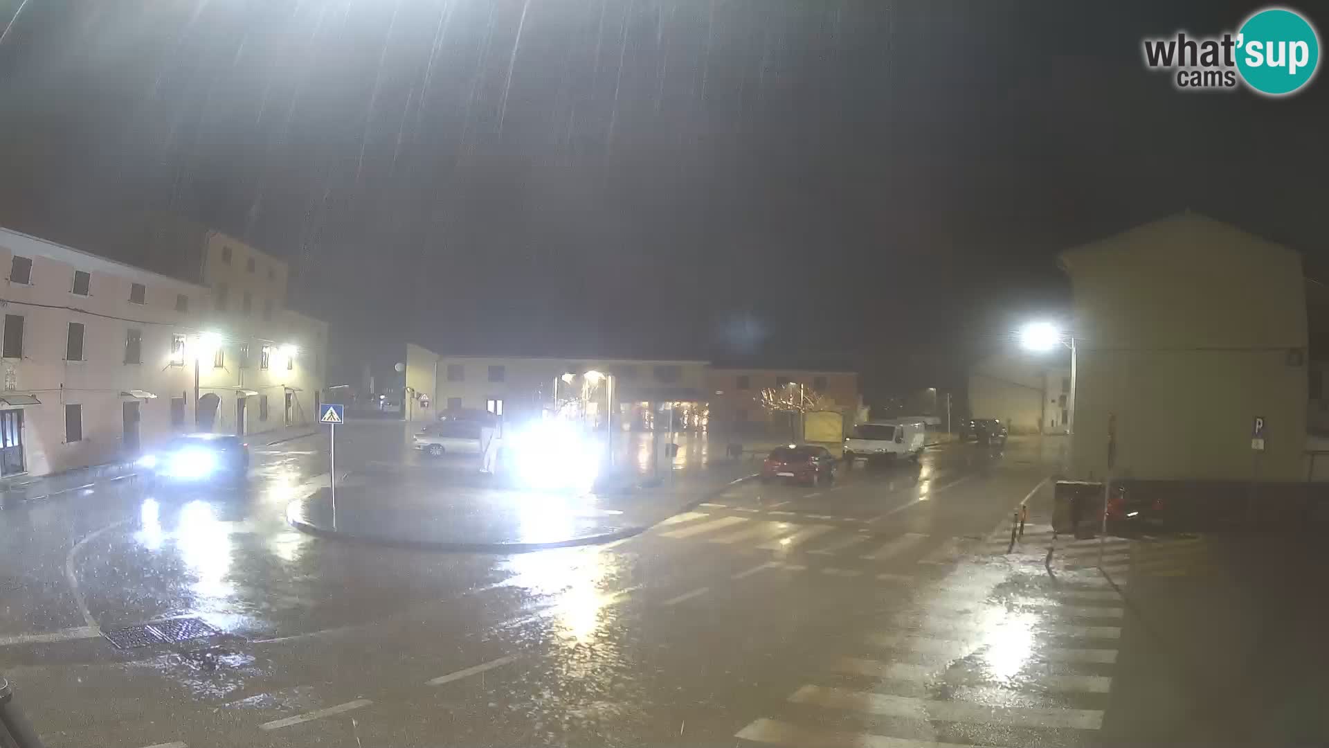 Bale, webcam de la place La Musa – Istrie – Croatie