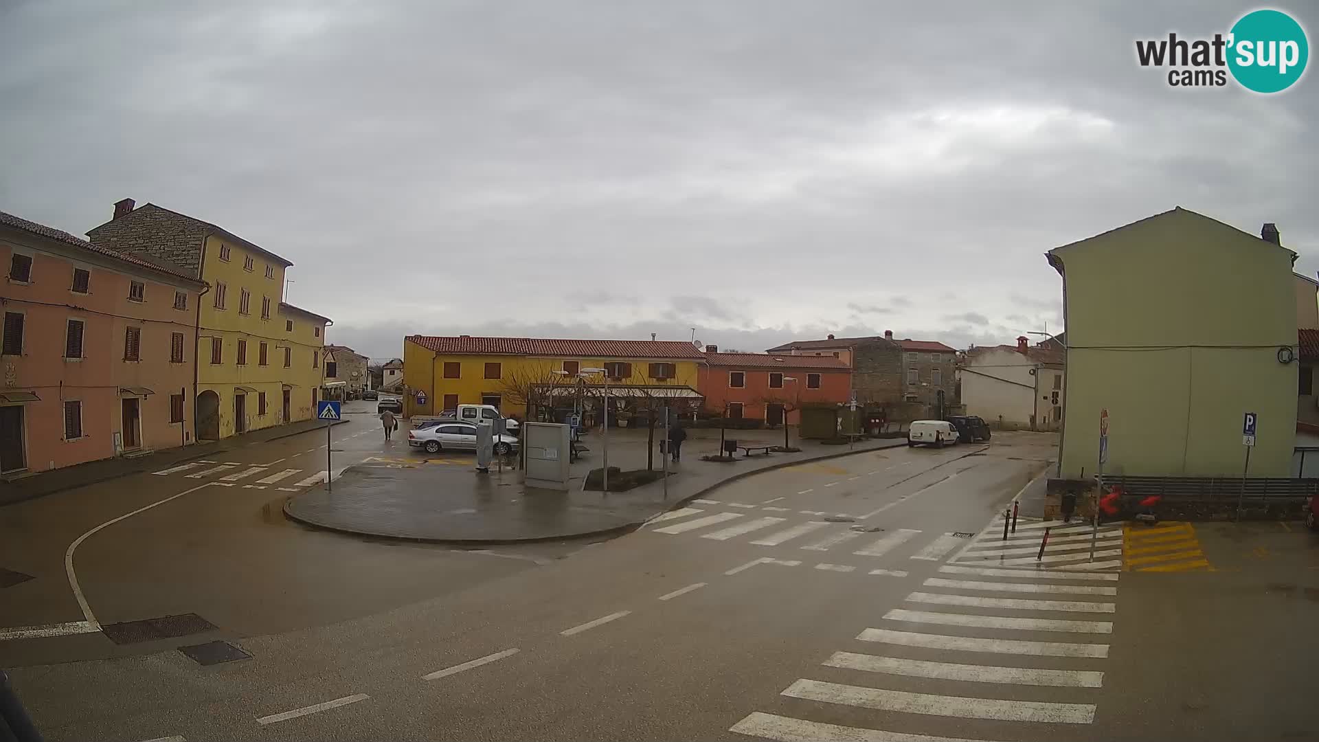 Bale Trg La Musa webcam – Istria – Croatia