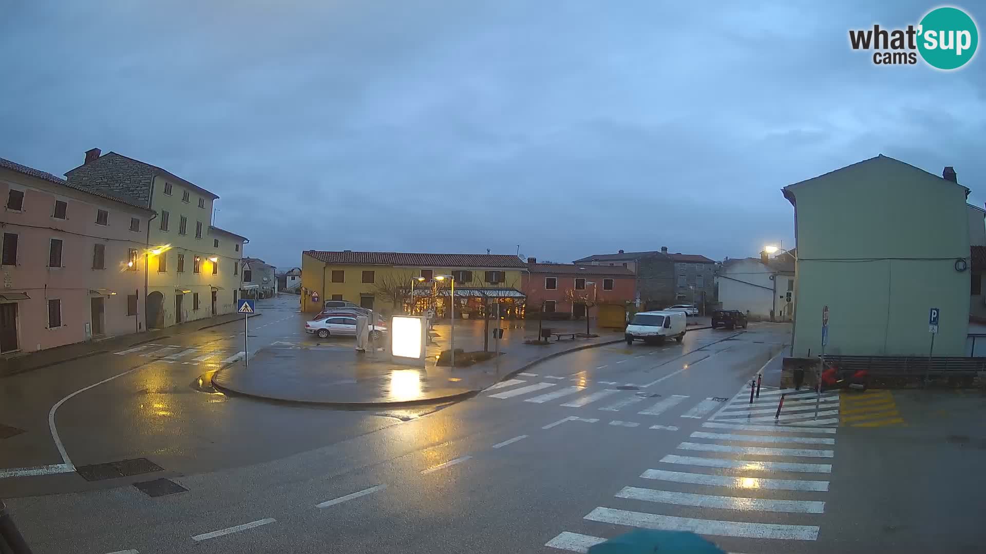 Bale, webcam de la plaza La Musa – Istria – Croacia