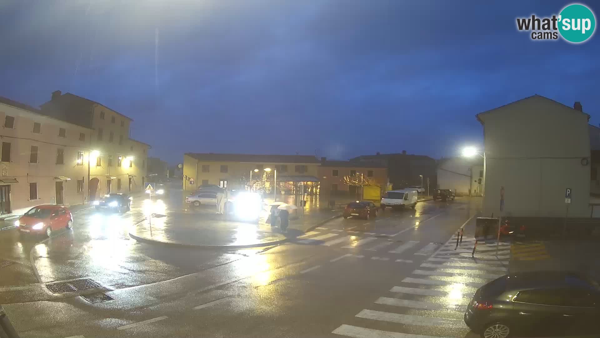 Bale, webcam de la plaza La Musa – Istria – Croacia