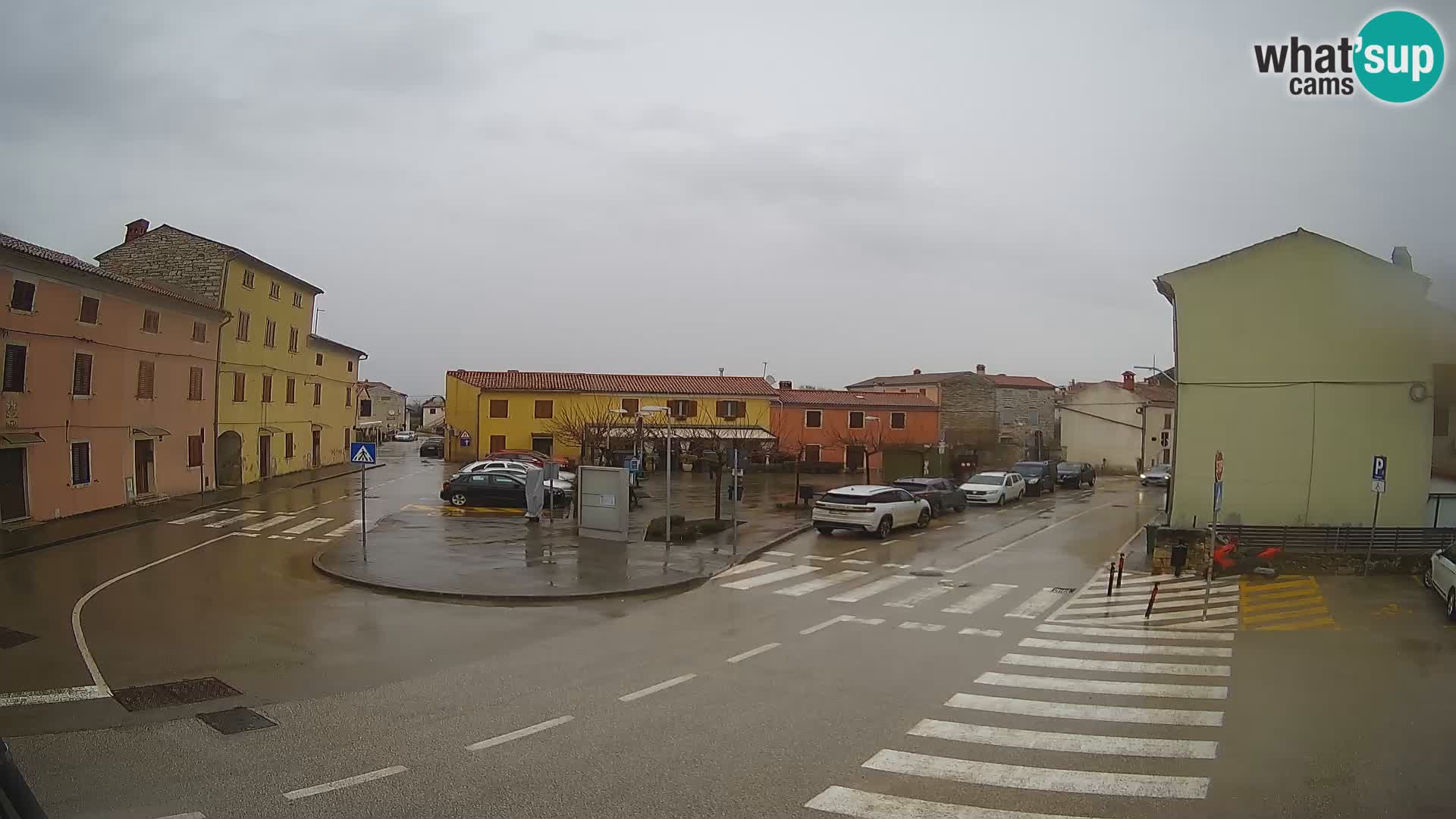 Bale, webcam de la place La Musa – Istrie – Croatie