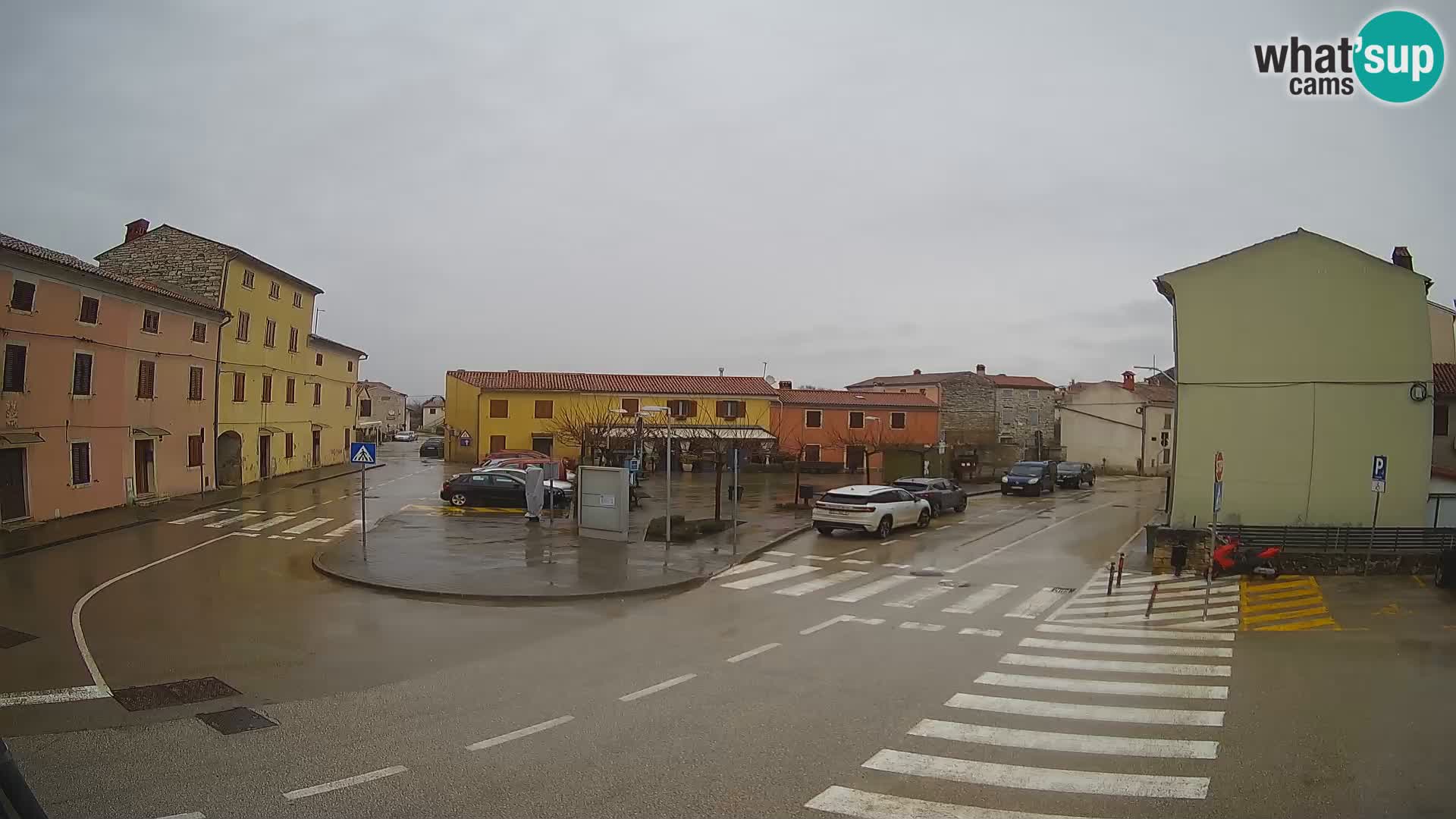 Bale, webcam de la place La Musa – Istrie – Croatie