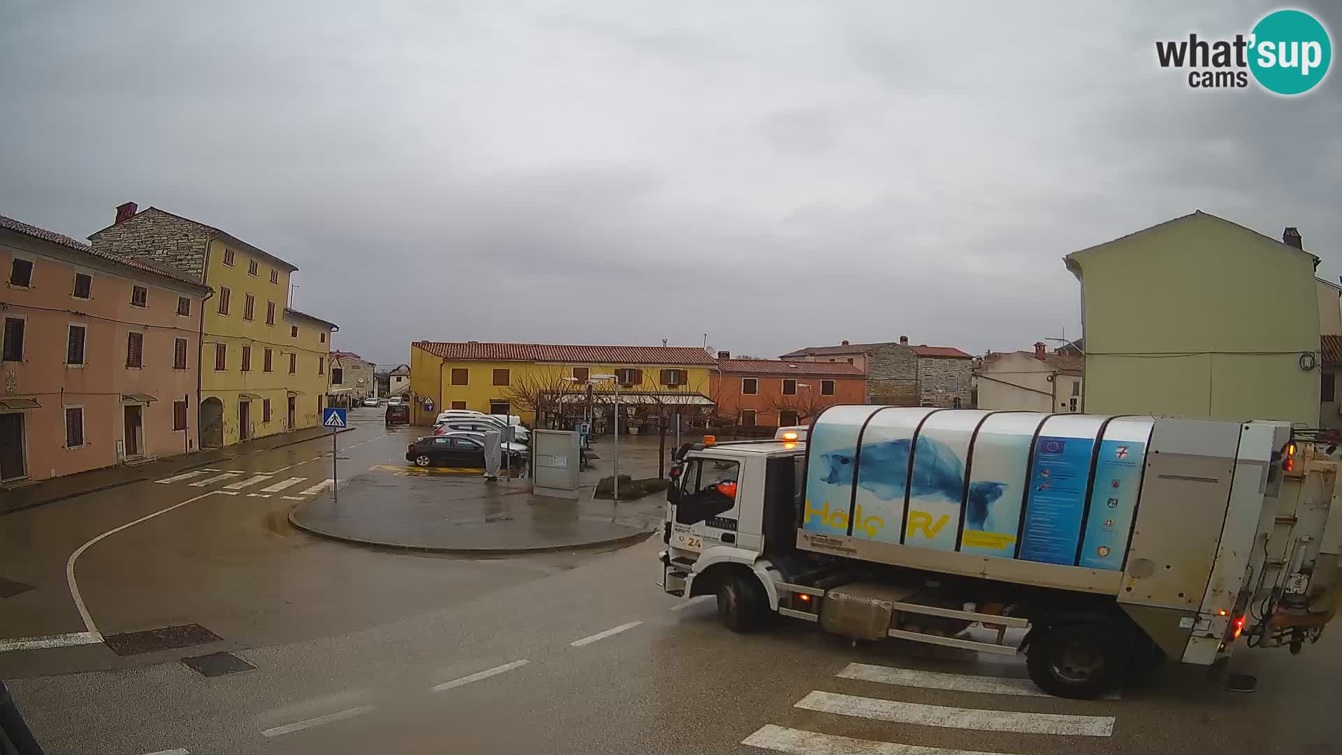 Bale, webcam de la plaza La Musa – Istria – Croacia