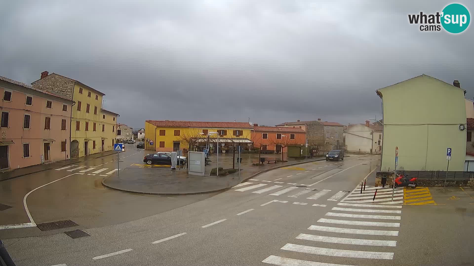 Bale, webcam de la plaza La Musa – Istria – Croacia