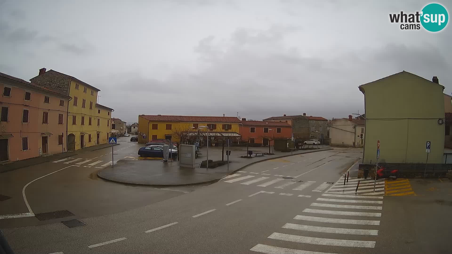 Bale, webcam de la plaza La Musa – Istria – Croacia