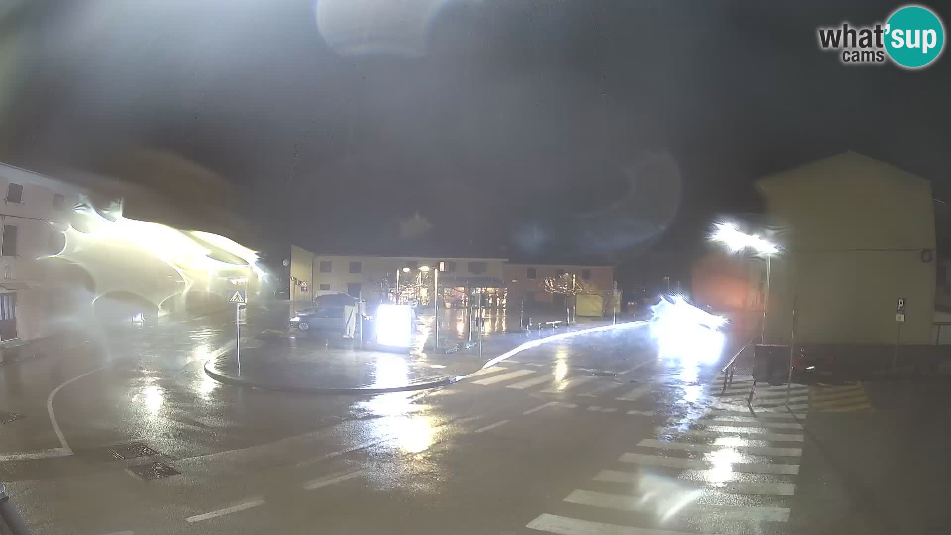 Bale, webcam de la place La Musa – Istrie – Croatie