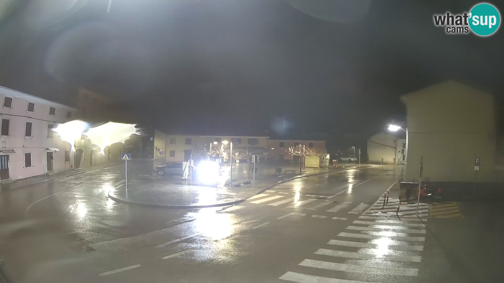 Bale, webcam de la place La Musa – Istrie – Croatie