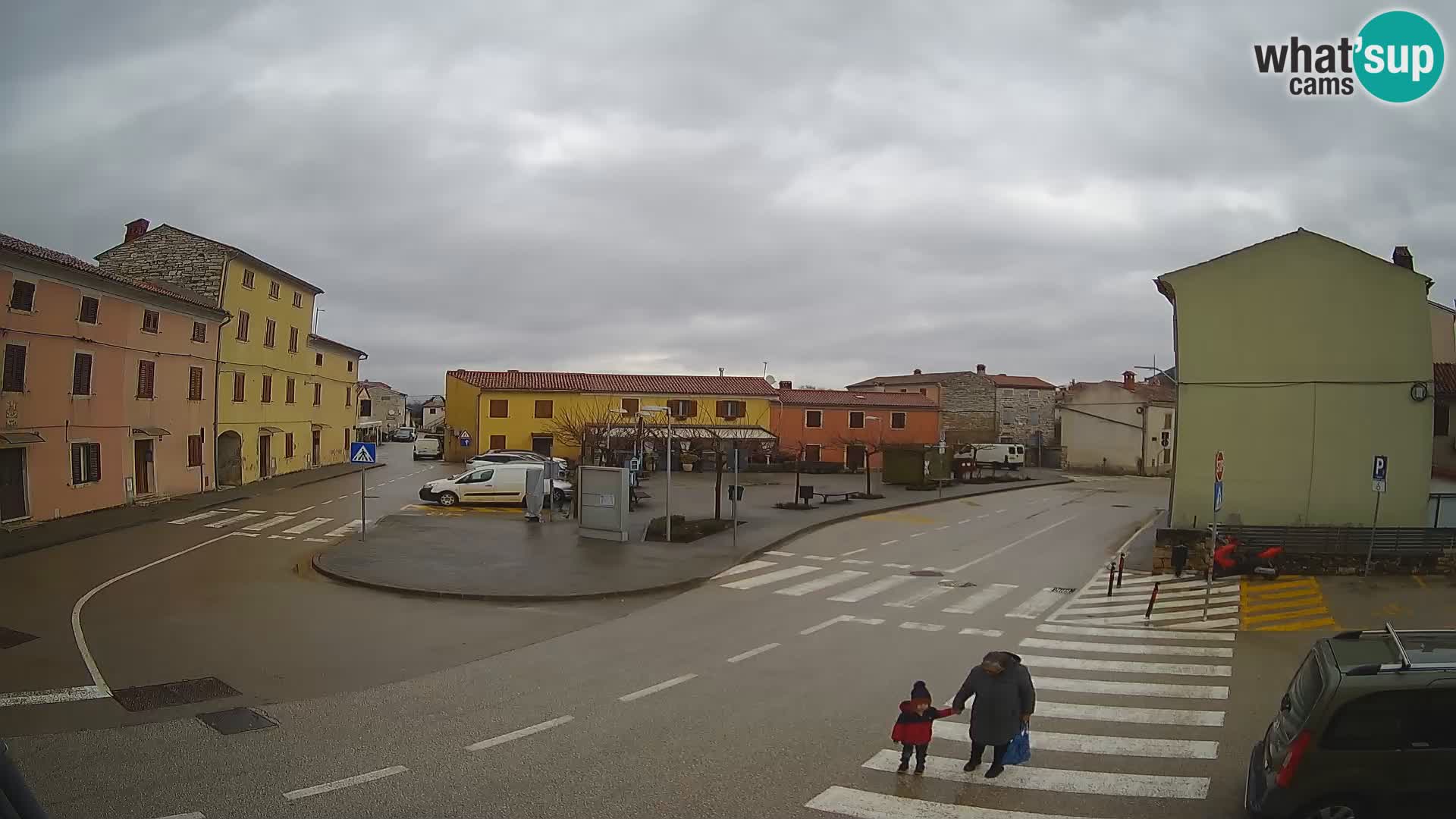 Webcam Valle, piazza La Musa – Istria – Croazia
