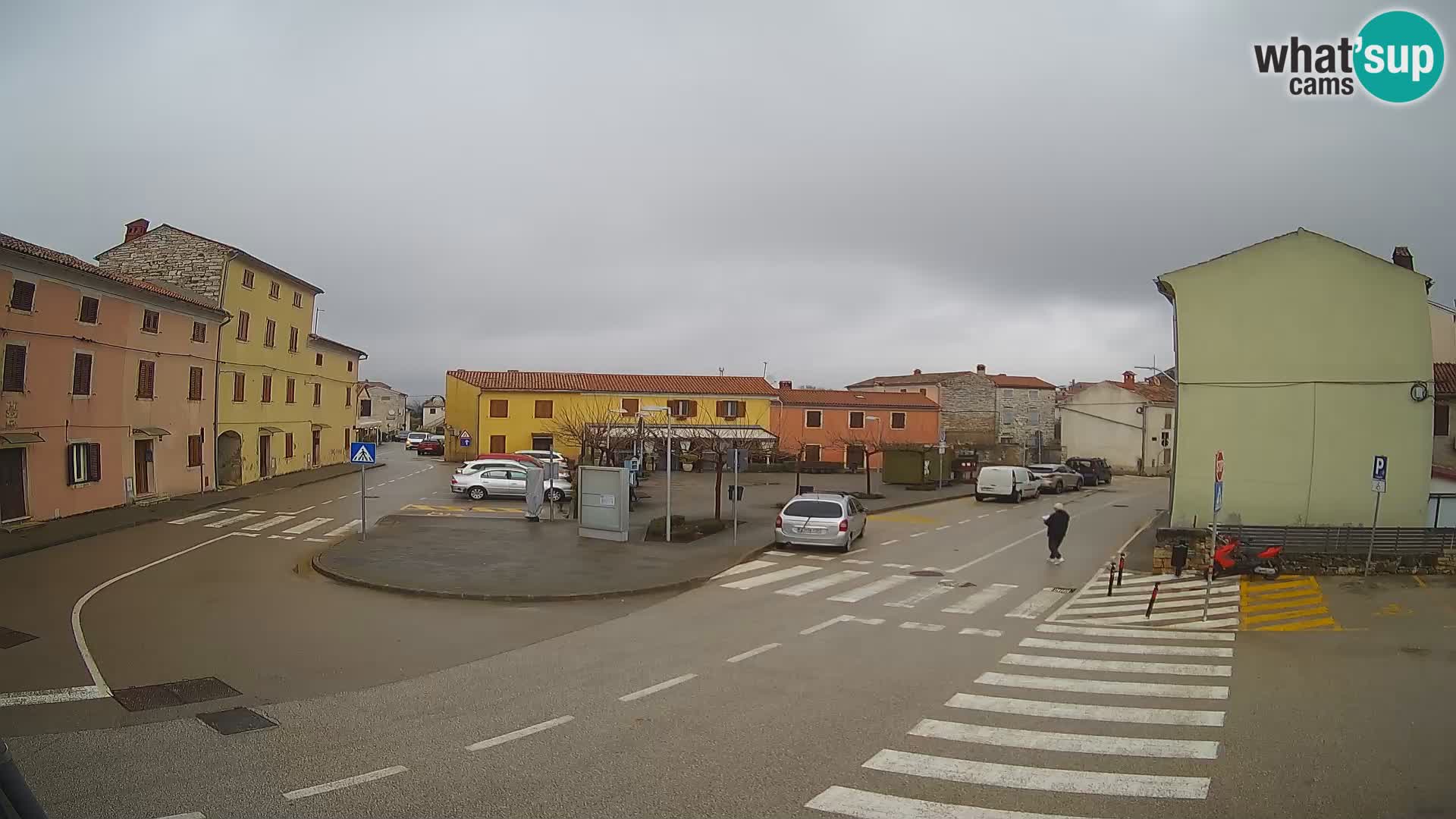 Bale, webcam de la plaza La Musa – Istria – Croacia