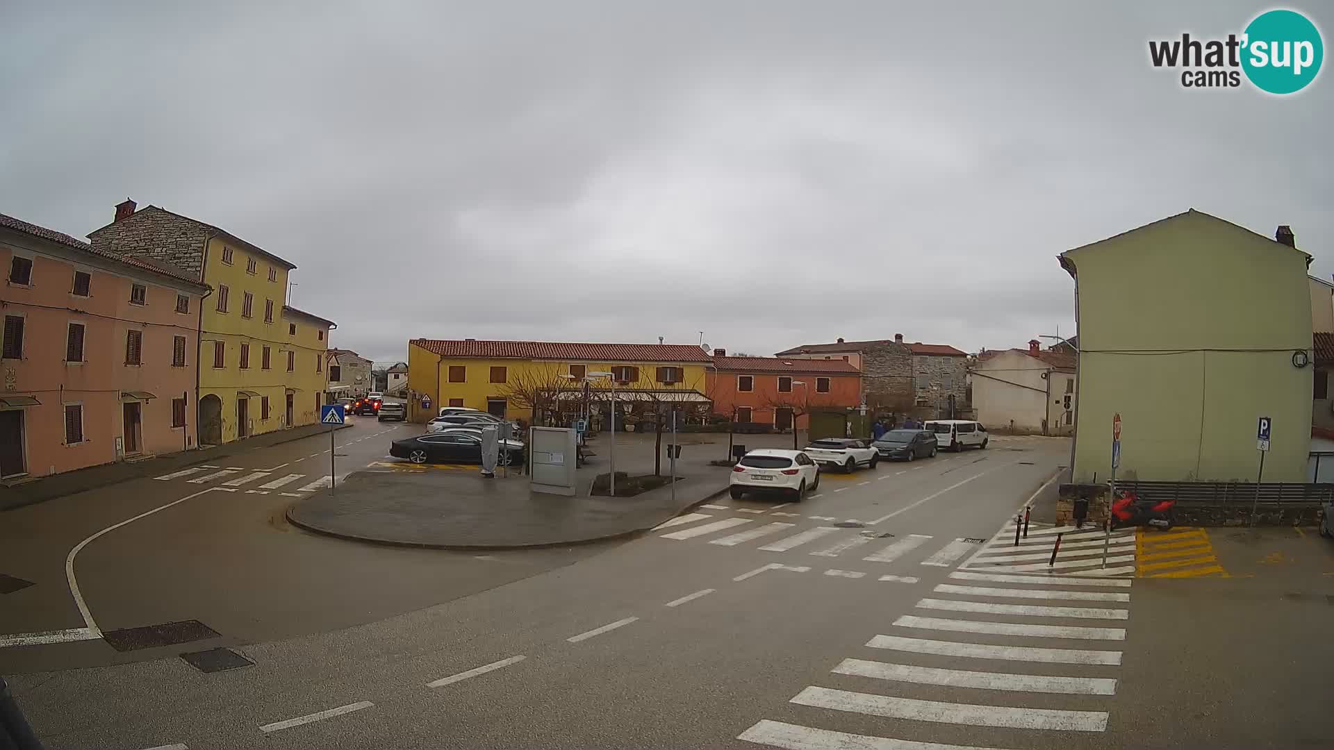 Bale, webcam de la plaza La Musa – Istria – Croacia