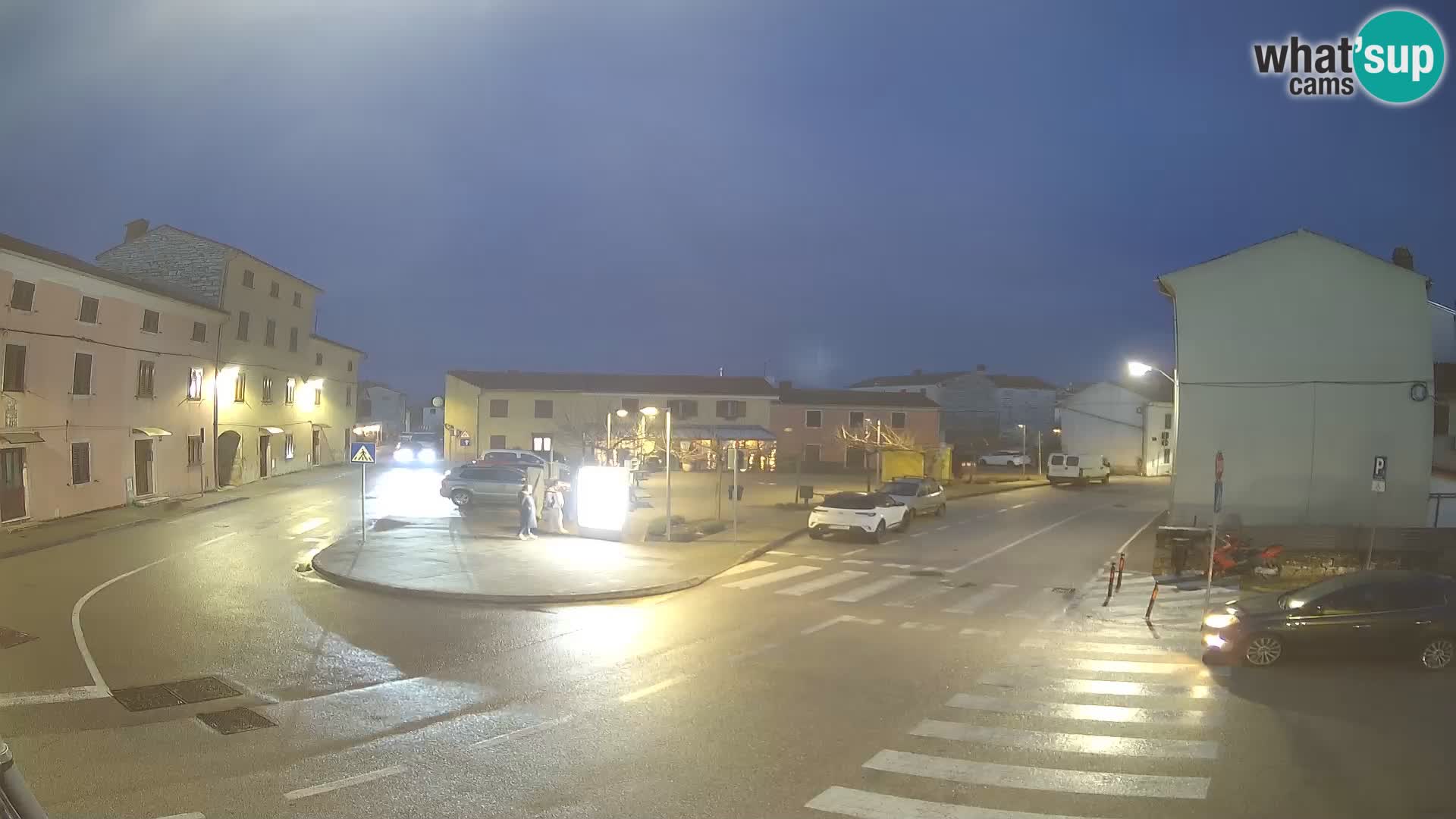 Bale Trg La Musa webcam – Istria – Croatia
