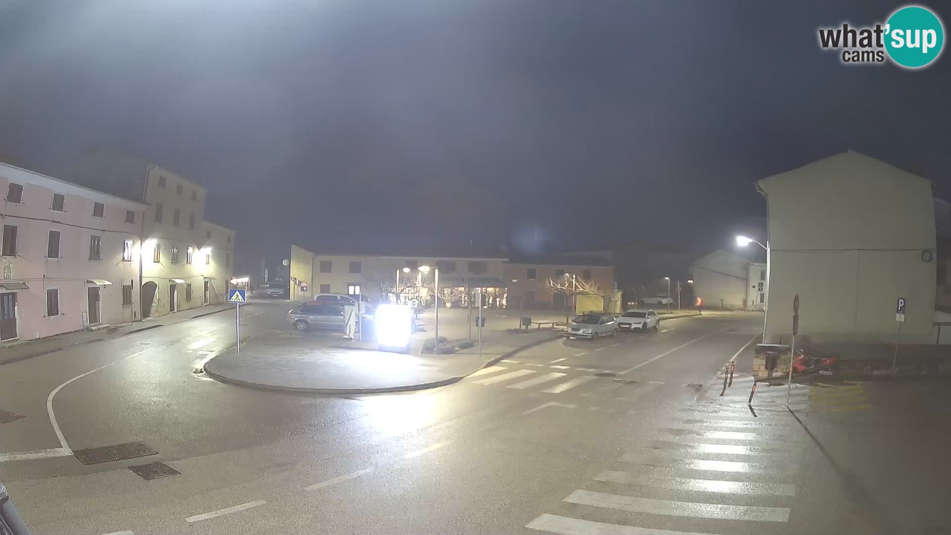 Bale, webcam de la place La Musa – Istrie – Croatie