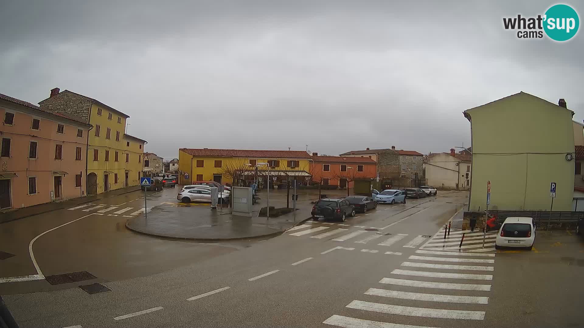 Bale, webcam de la plaza La Musa – Istria – Croacia