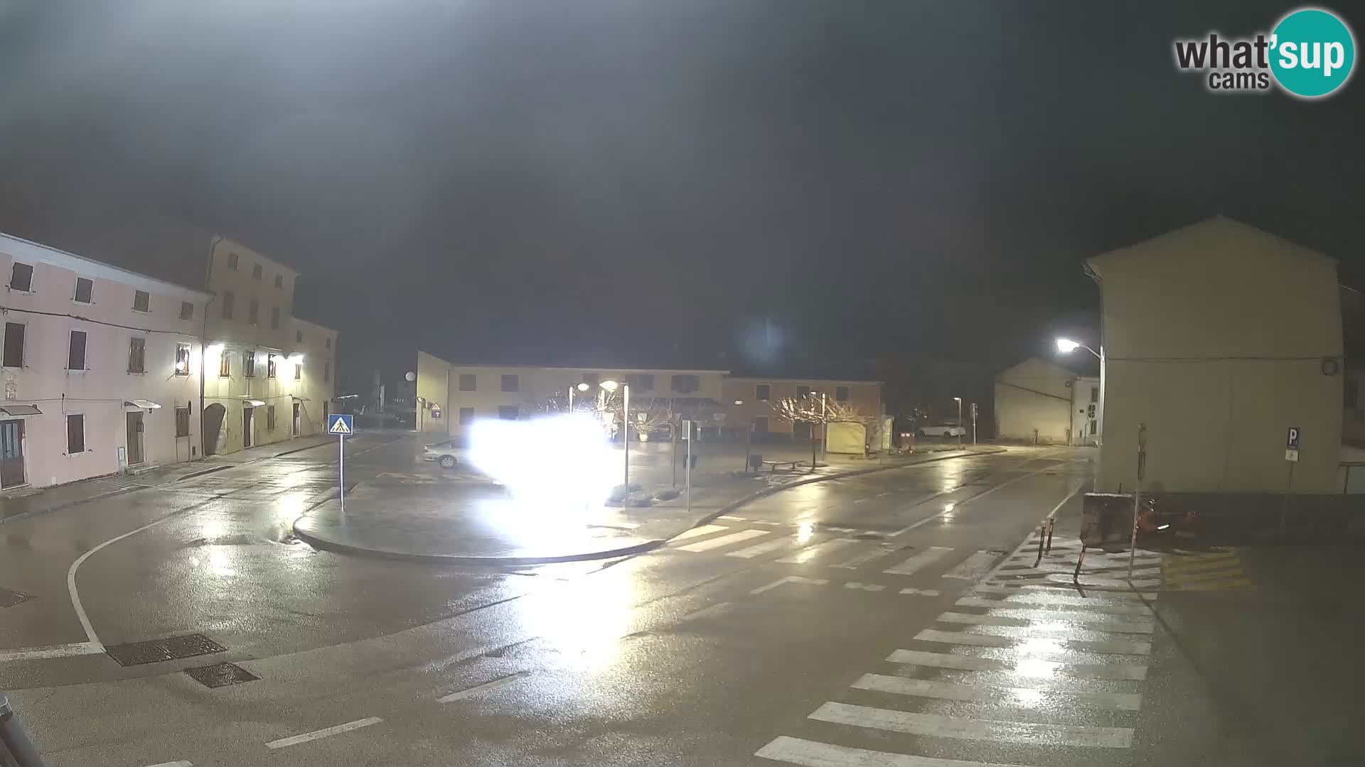 Bale, webcam de la place La Musa – Istrie – Croatie