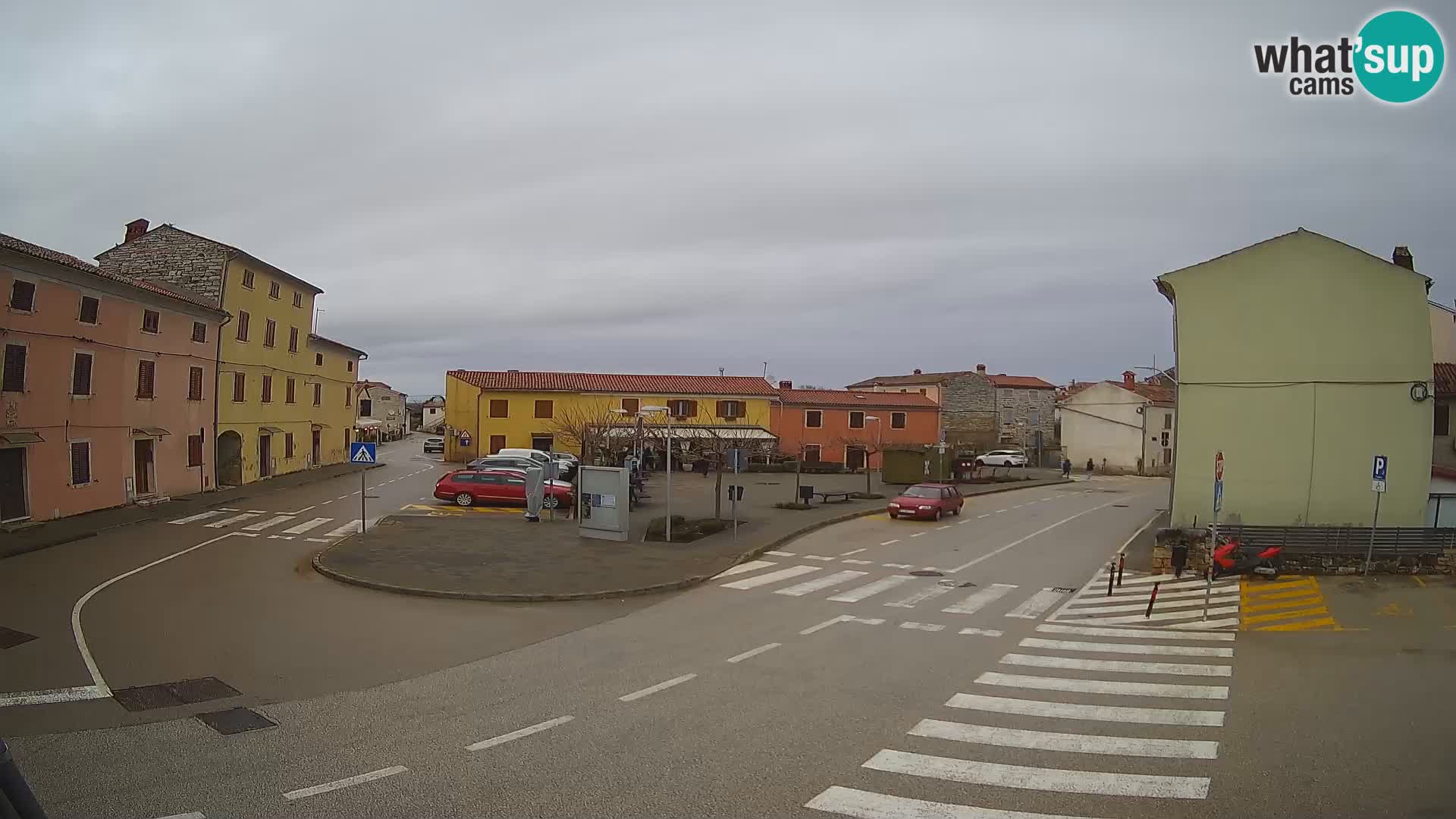 Bale, webcam de la plaza La Musa – Istria – Croacia