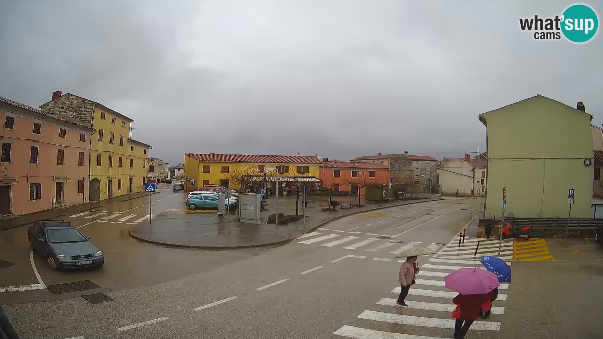 Bale, webcam de la plaza La Musa – Istria – Croacia